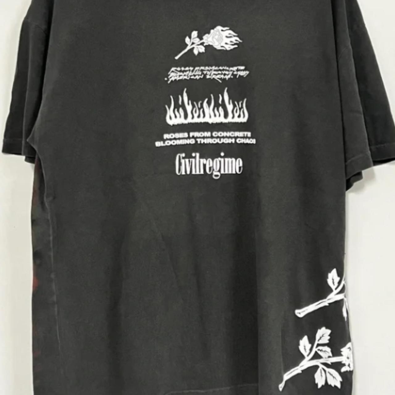 Civil Regime シビル・レジーム TIMES UP TEE VINTAGE BLACK Tシャツ CIVIL REGIME X BEETLEJUICE 