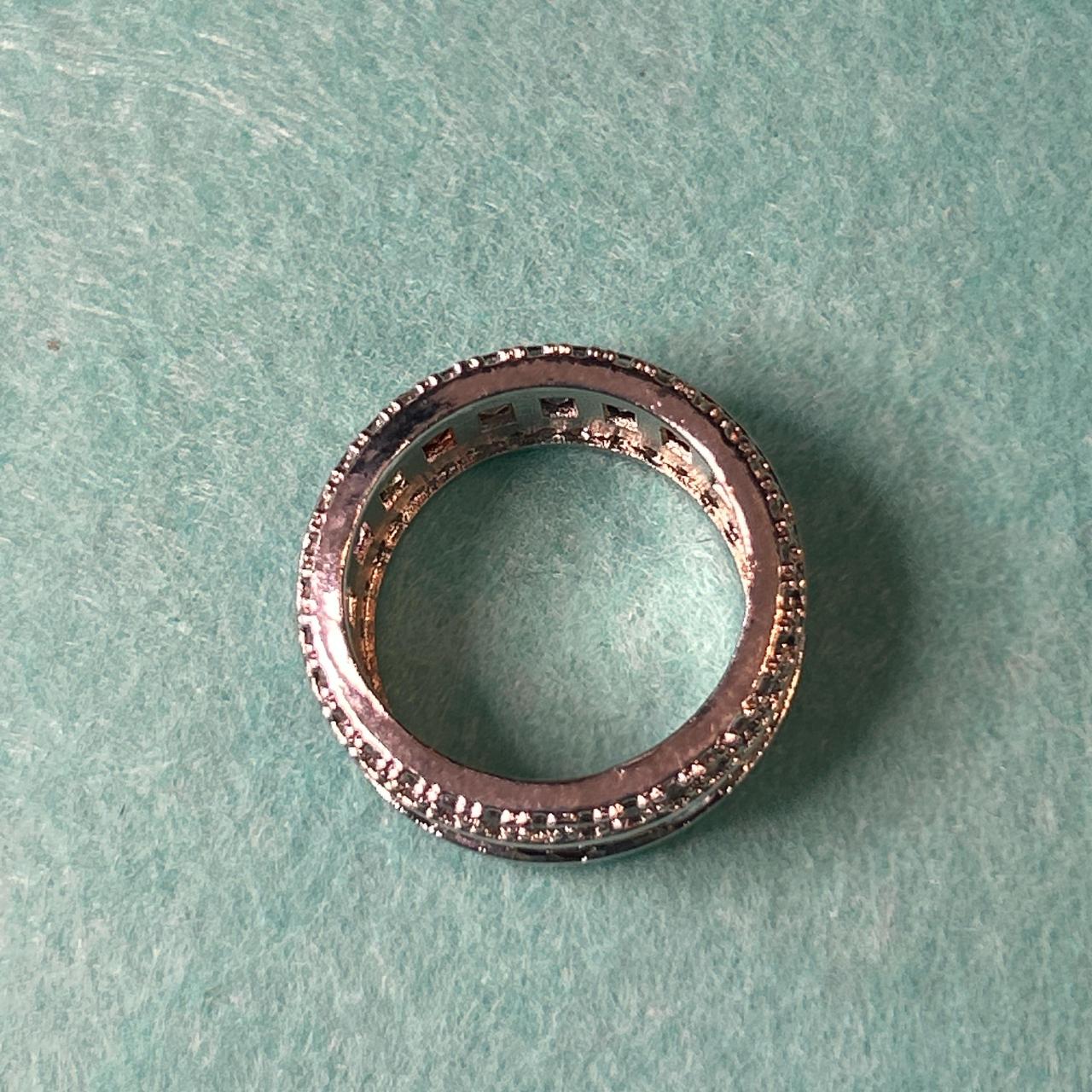 Women's Ring - Silver/Multi – Silver tone multi g… - image 3