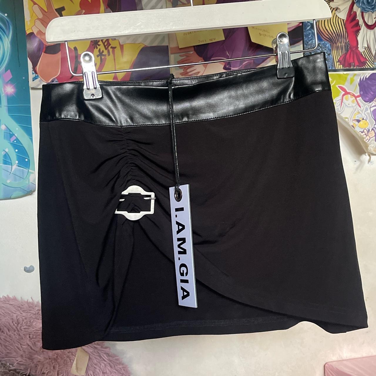i.am.gia black skirt brand new with tags Depop