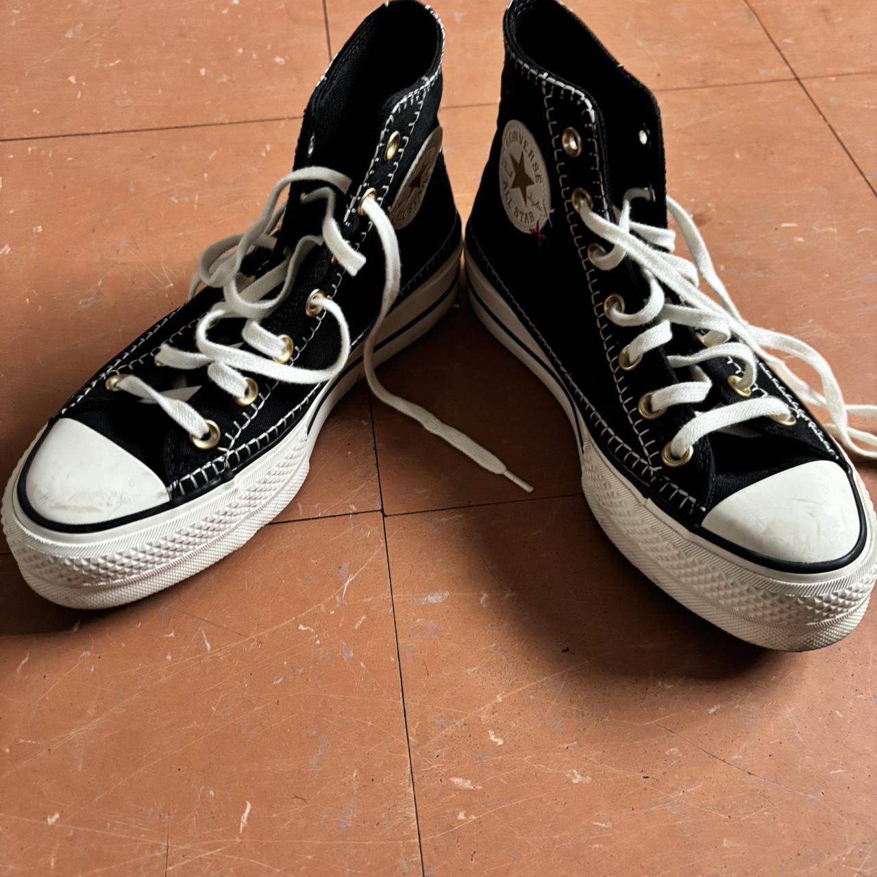 Converse Women's Sneakers Black US – Super cute black and