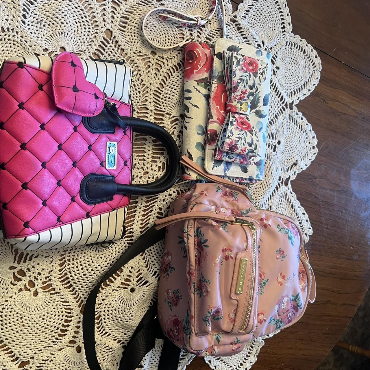 Betsey Johnson purse store bundle