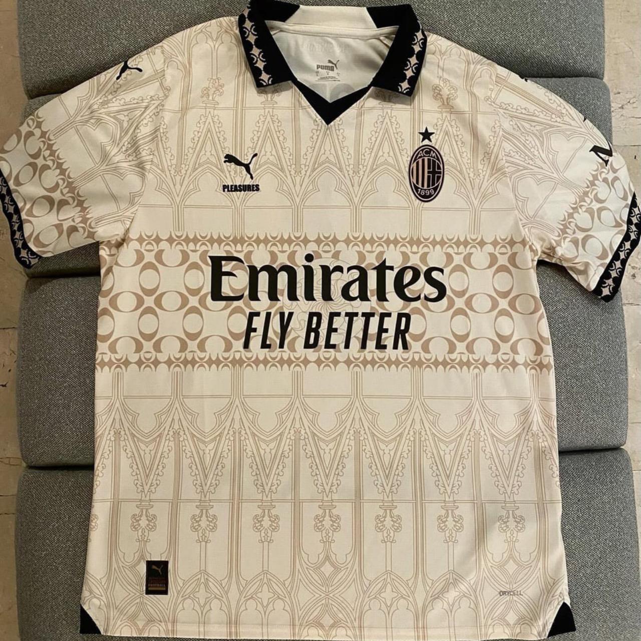 AC MILAN X PLEASURES 2023/24 – LIGHT VERSION. Size S | Depop