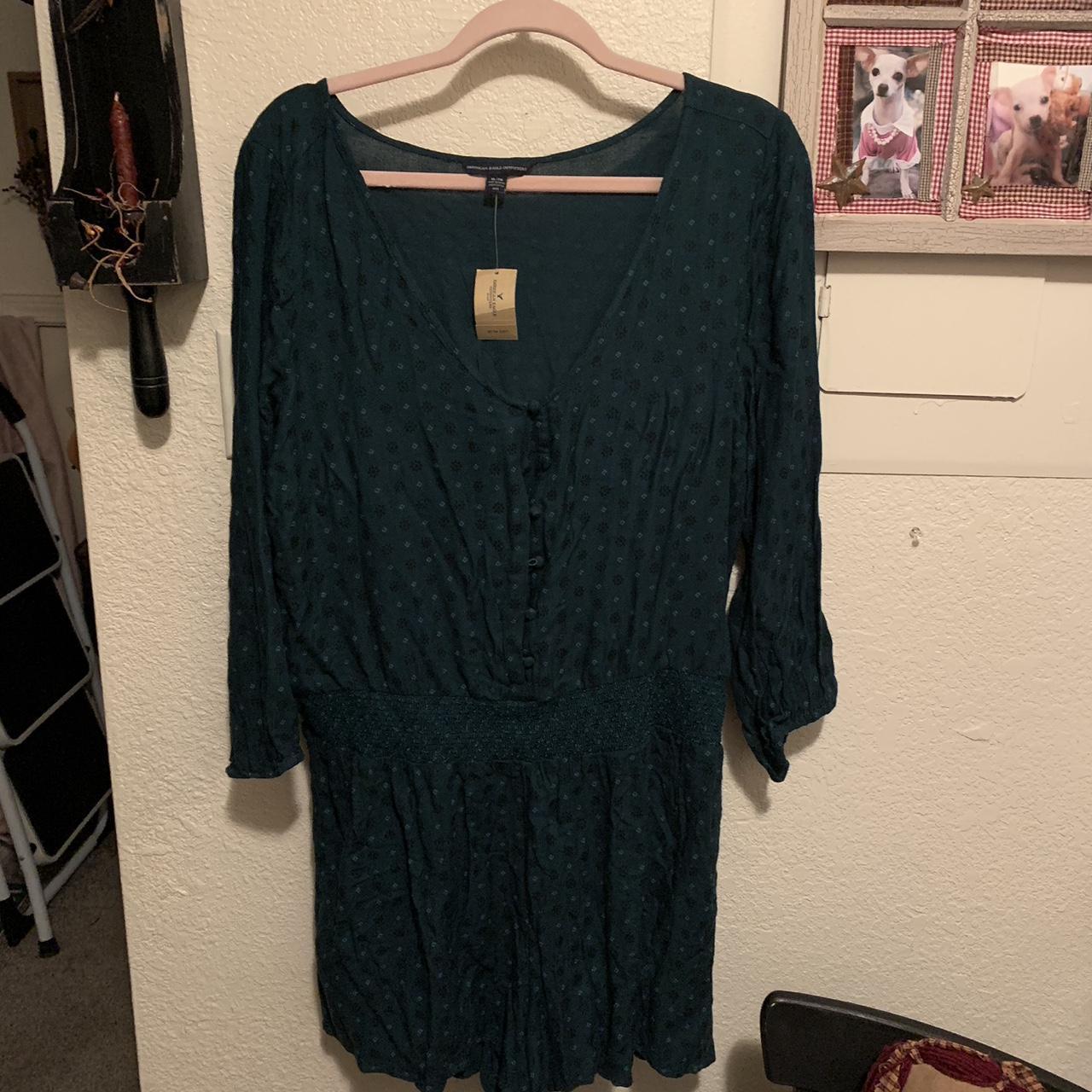 American eagle green romper best sale