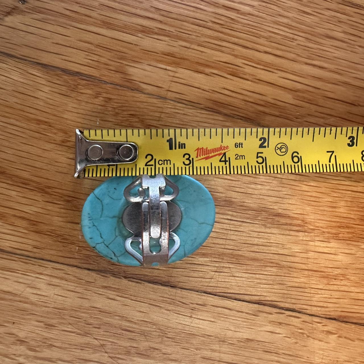 Women's Ring - Blue/Multi – Turquoise statement r… - image 8