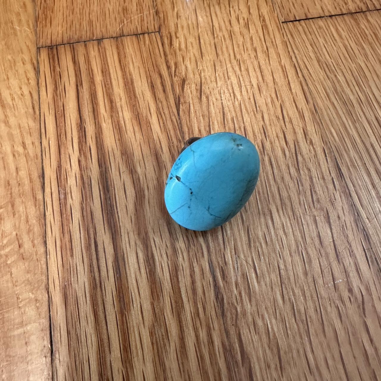 Women's Ring - Blue/Multi – Turquoise statement r… - image 5