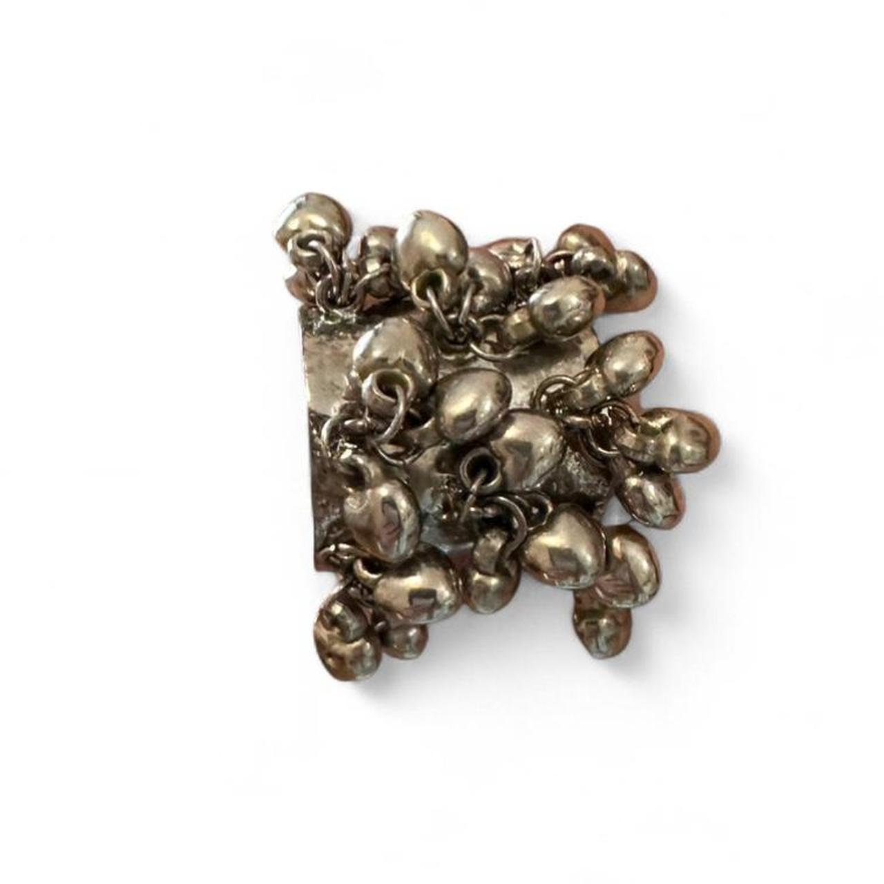 Women's Ring - Silver/Grey – statement ring, silv… - image 3