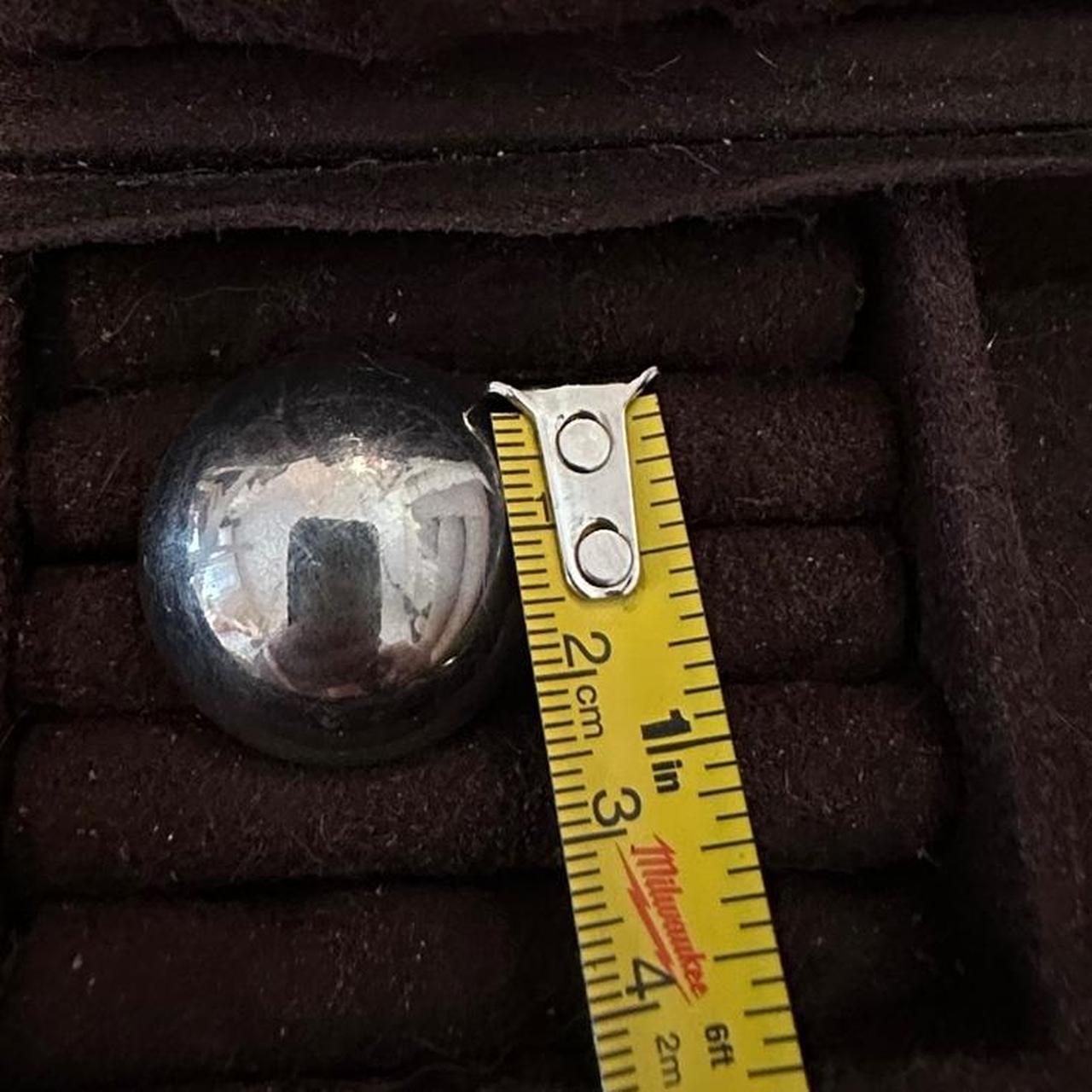 Women's Ring - Silver – Silver statement ring. La… - image 2