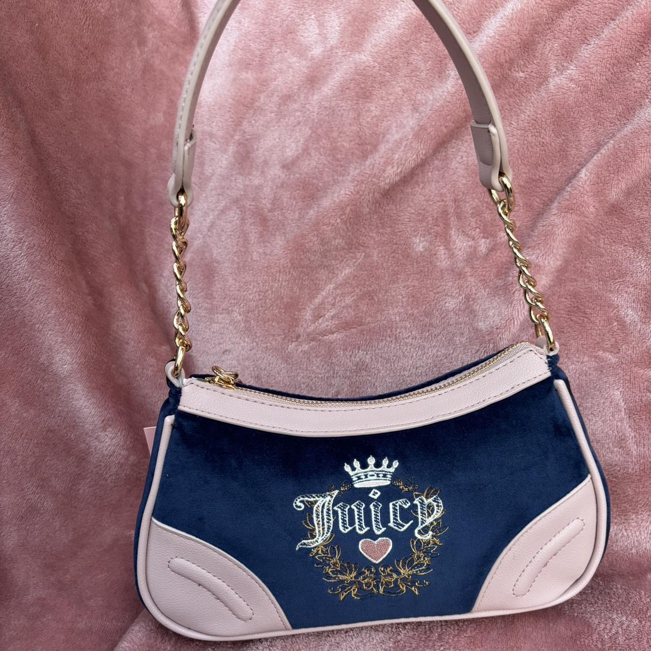 Juicy on sale Couture wallet over the shoulder purse, color: blue