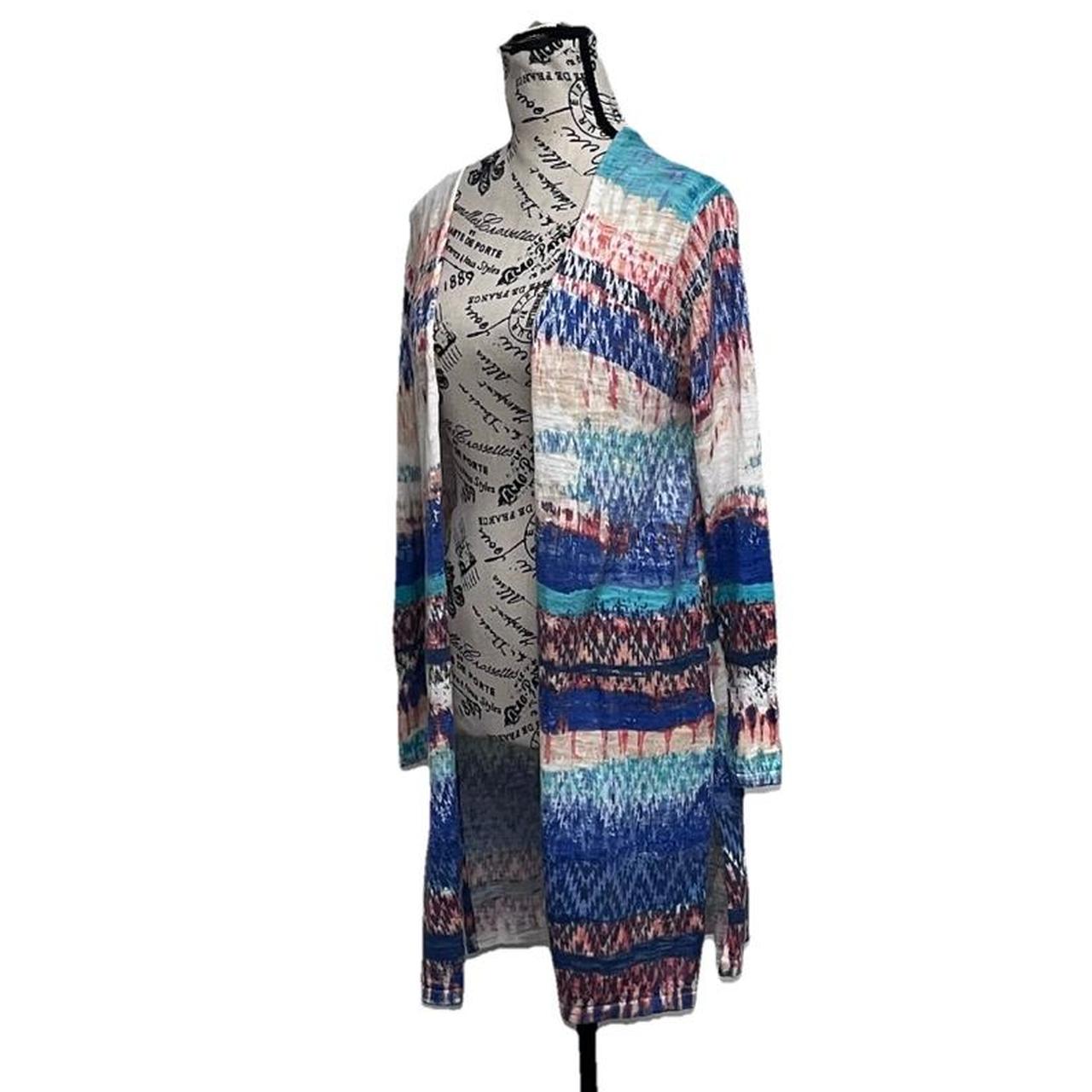 Ruby Rd. Women's Cardigan - Multi/Blue - L – Ruby… - image 3