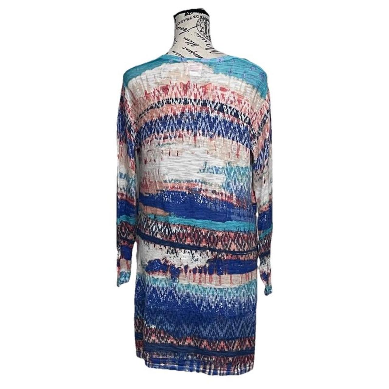 Ruby Rd. Women's Cardigan - Multi/Blue - L – Ruby… - image 4
