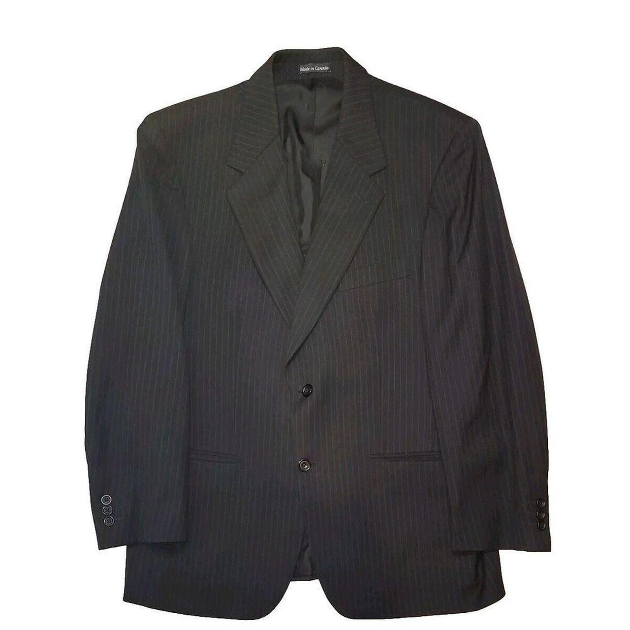 Yves Saint Laurent Men's Tailored jacket - Black - L – VTG Yves Saint Laurent Suit Jacket Black …