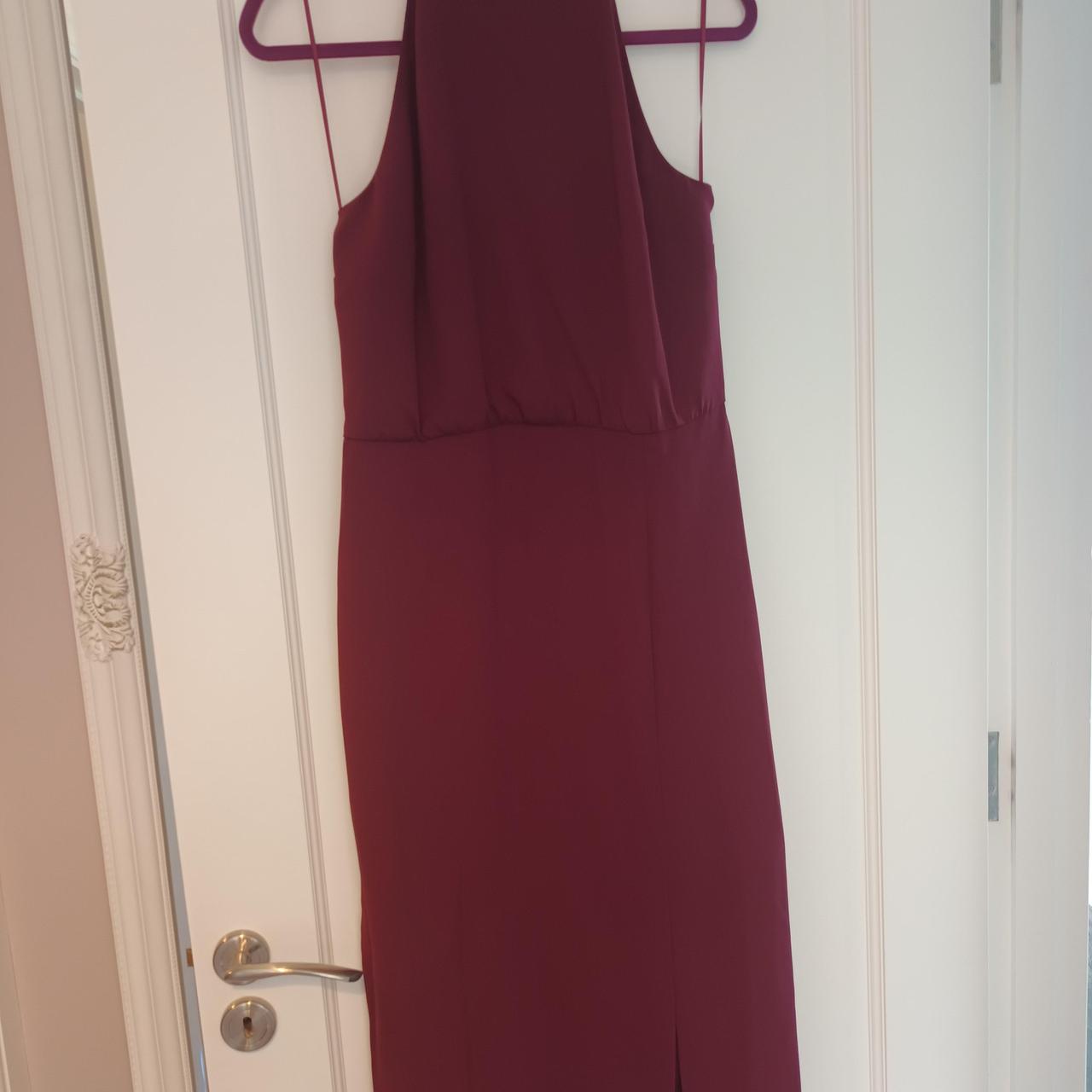 Womens Clothing Oasis Maroon Dress Oasis Cord Dress Burgundy Store