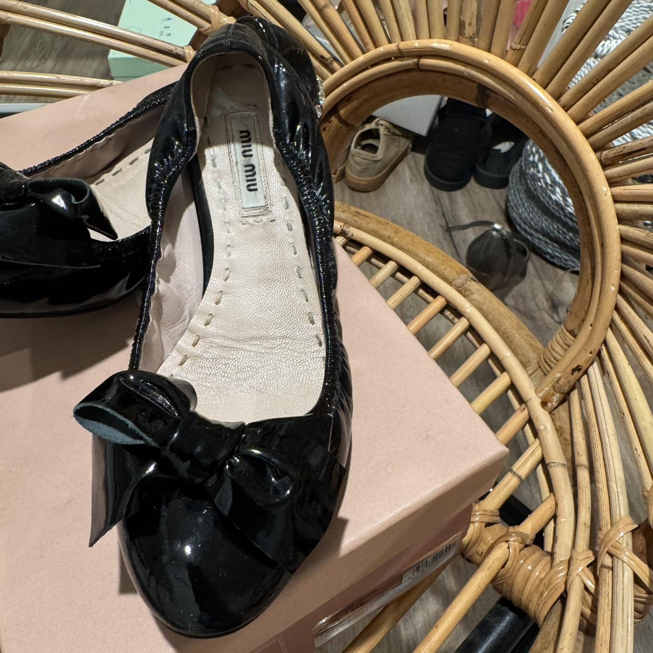 【関税&送料込】Miu Miu Flat shoes Miu Miu Ballet Flats for Women | Nordstrom
