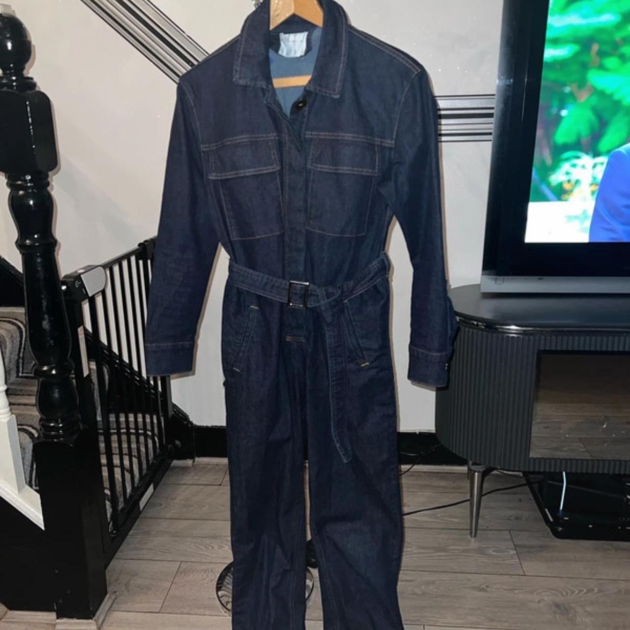 Denim Asos Boiler Suit Womens Miss Selfridge Petite Denim Boiler
