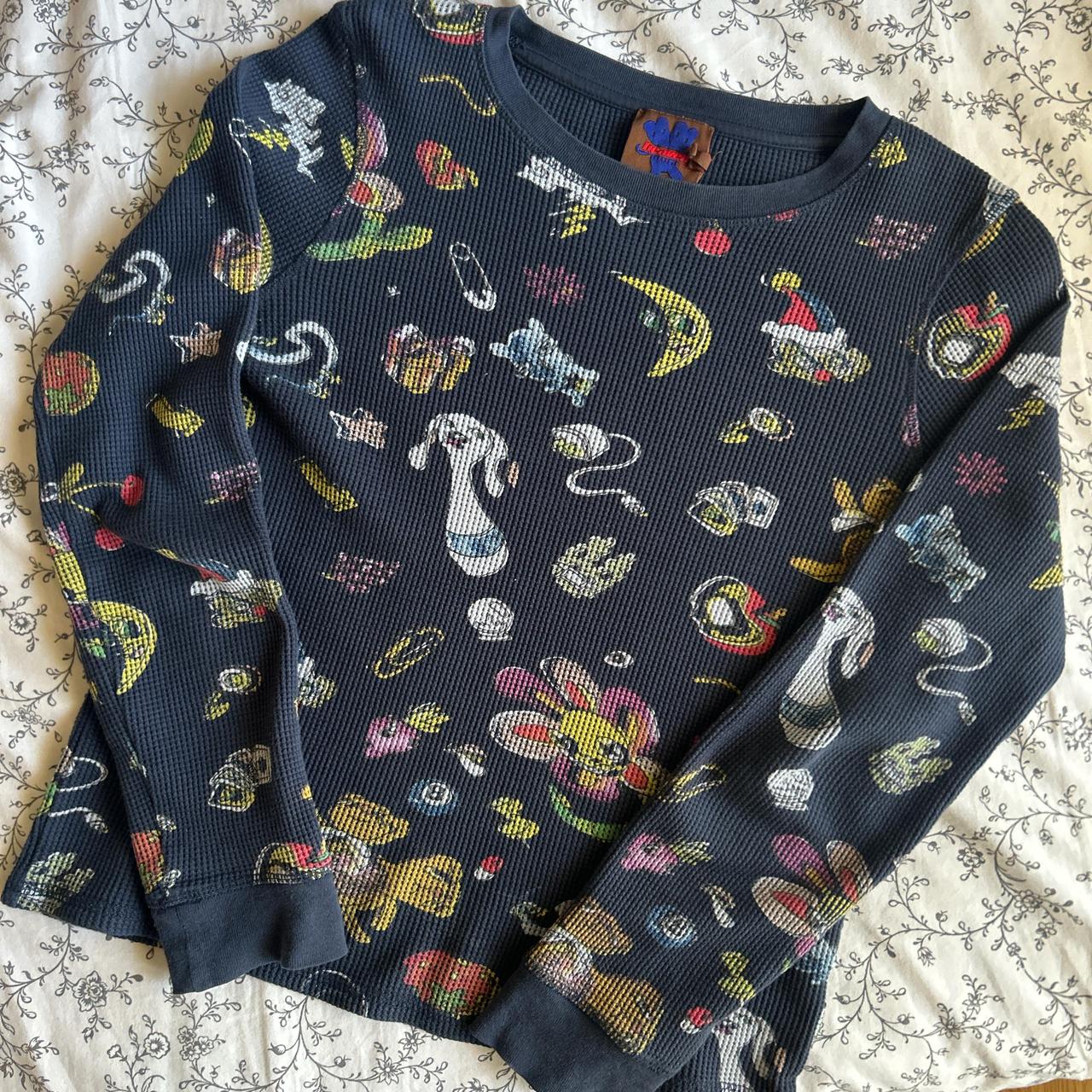 heaven by marc jacobs サーマル ロンT 総柄 Marc jacobs-heaven-sweater - Depop