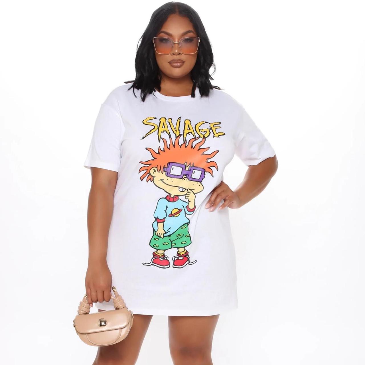 Rugrats T shirt dress size 3x tshirtdress. Depop