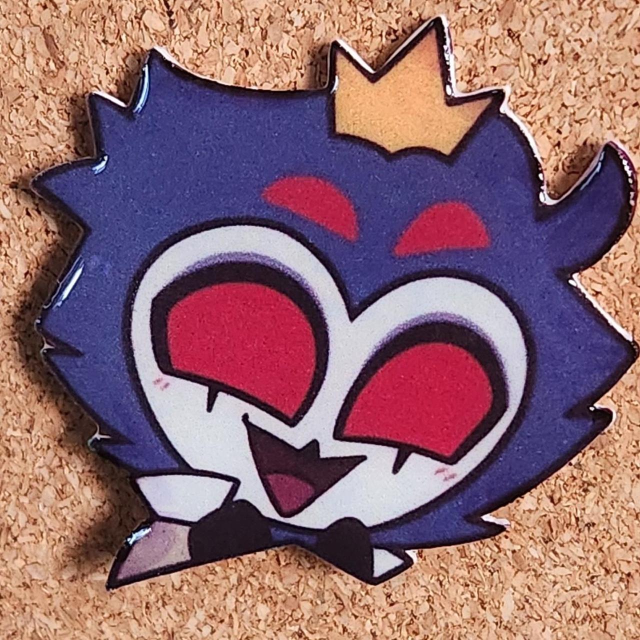 Helluva Boss Stolas pin. Pin is made of high | Depop