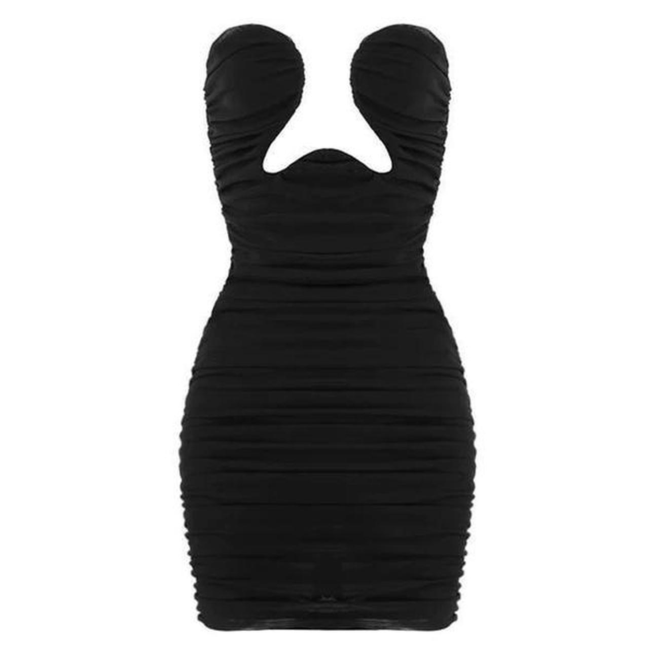 Leau london mesh mini dress in black. Brand new with... - Depop