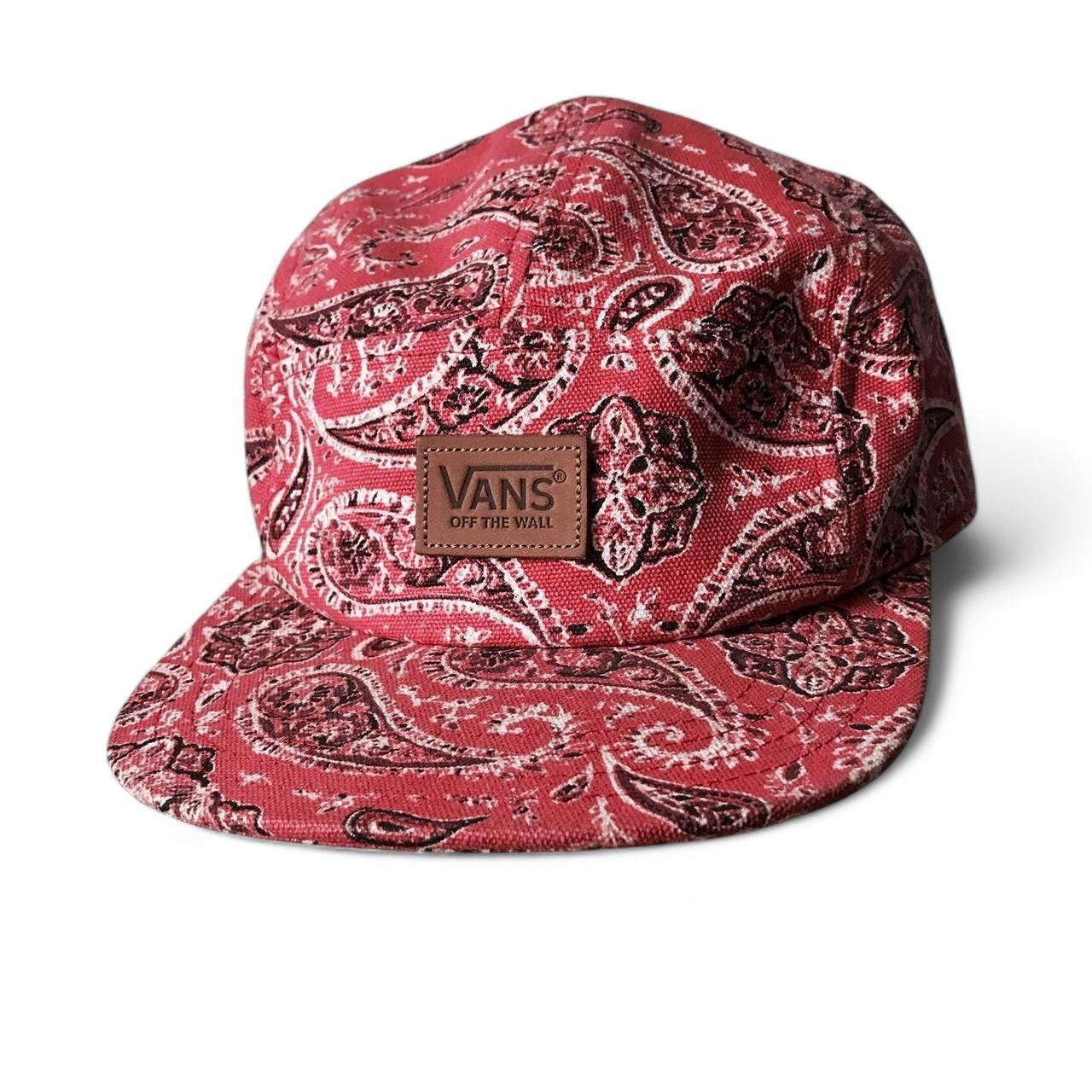 Salmon pink paisley 'Vans Off The Wall' Depop