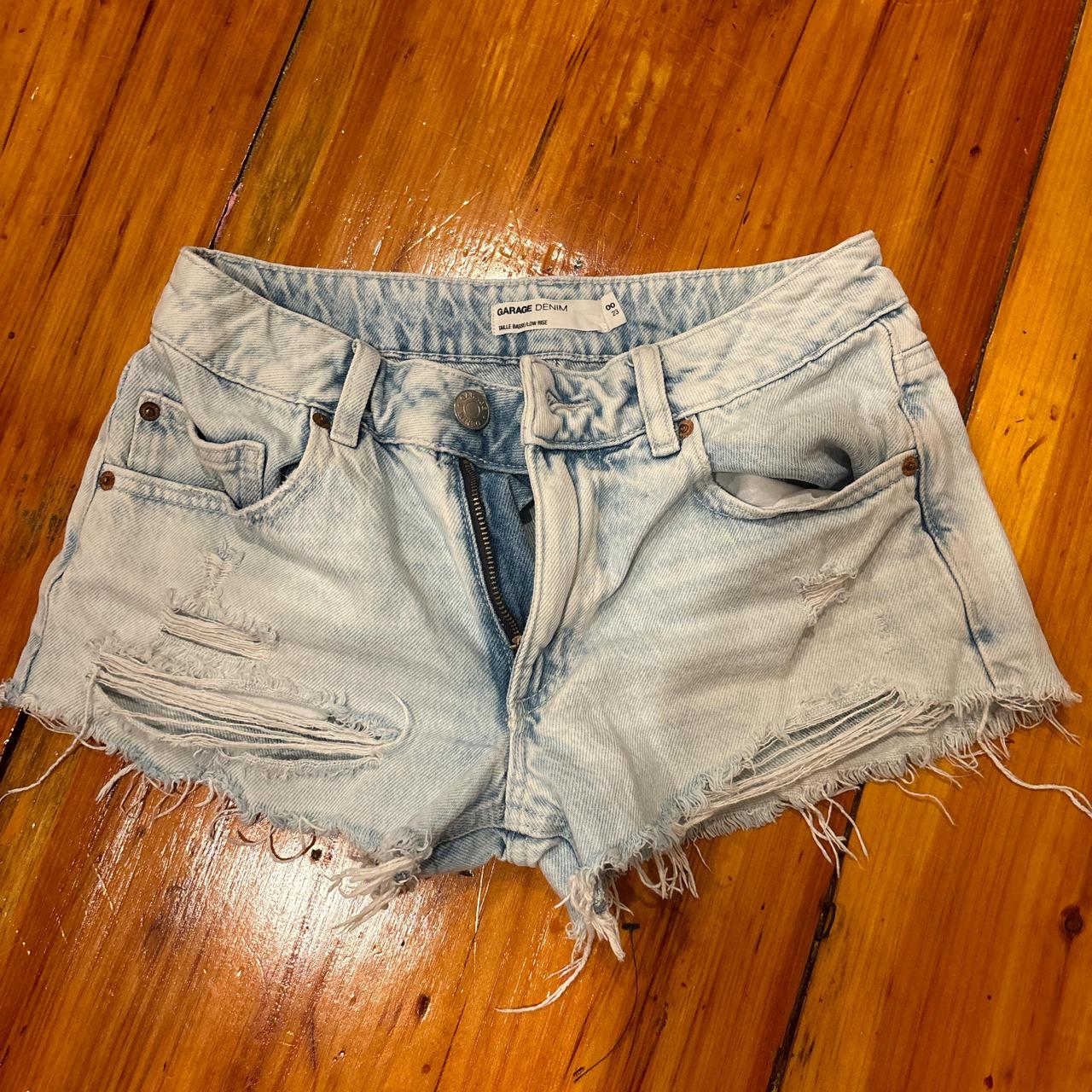 Garage jean shorts online