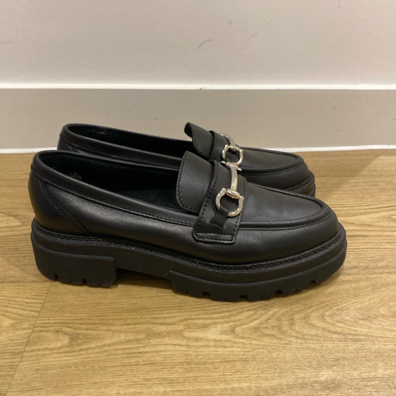Schuh chunky loafers 👞 only worn once. selling... - Depop