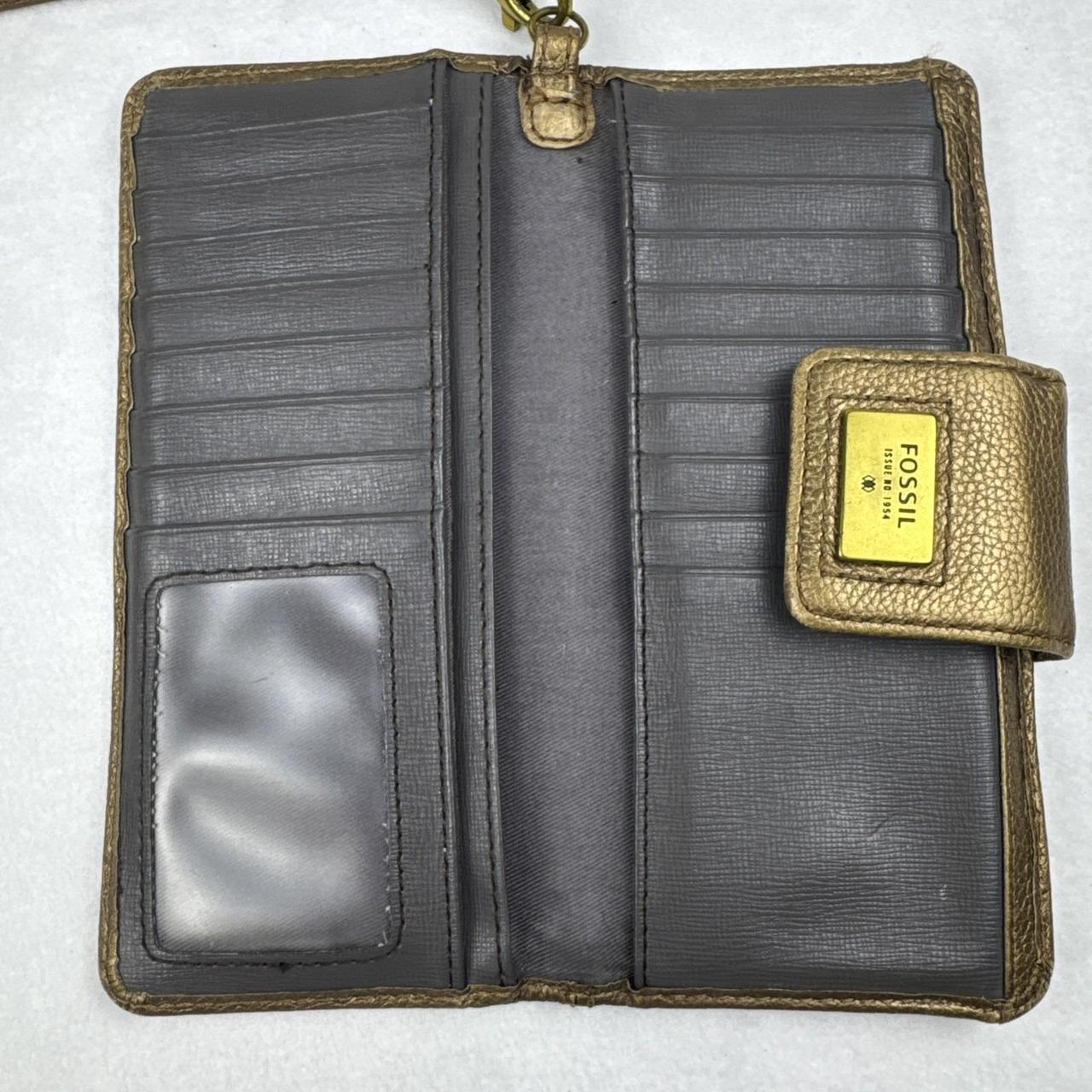 Fossil Women's Wallets - Gold – FOSSIL Quinn Slim… - image 4