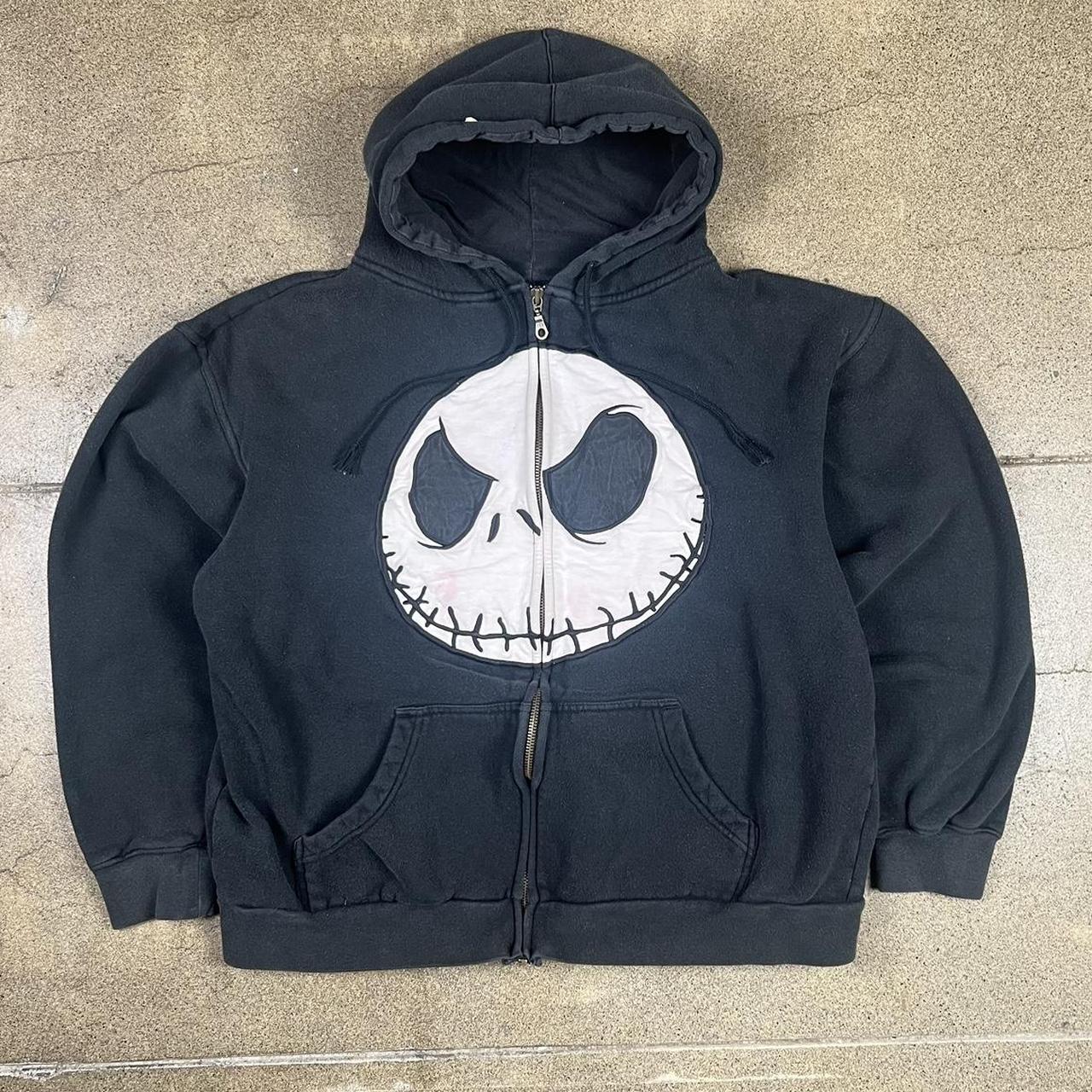 Nightmare before Christmas zip up hoodie. Y2K The... Depop