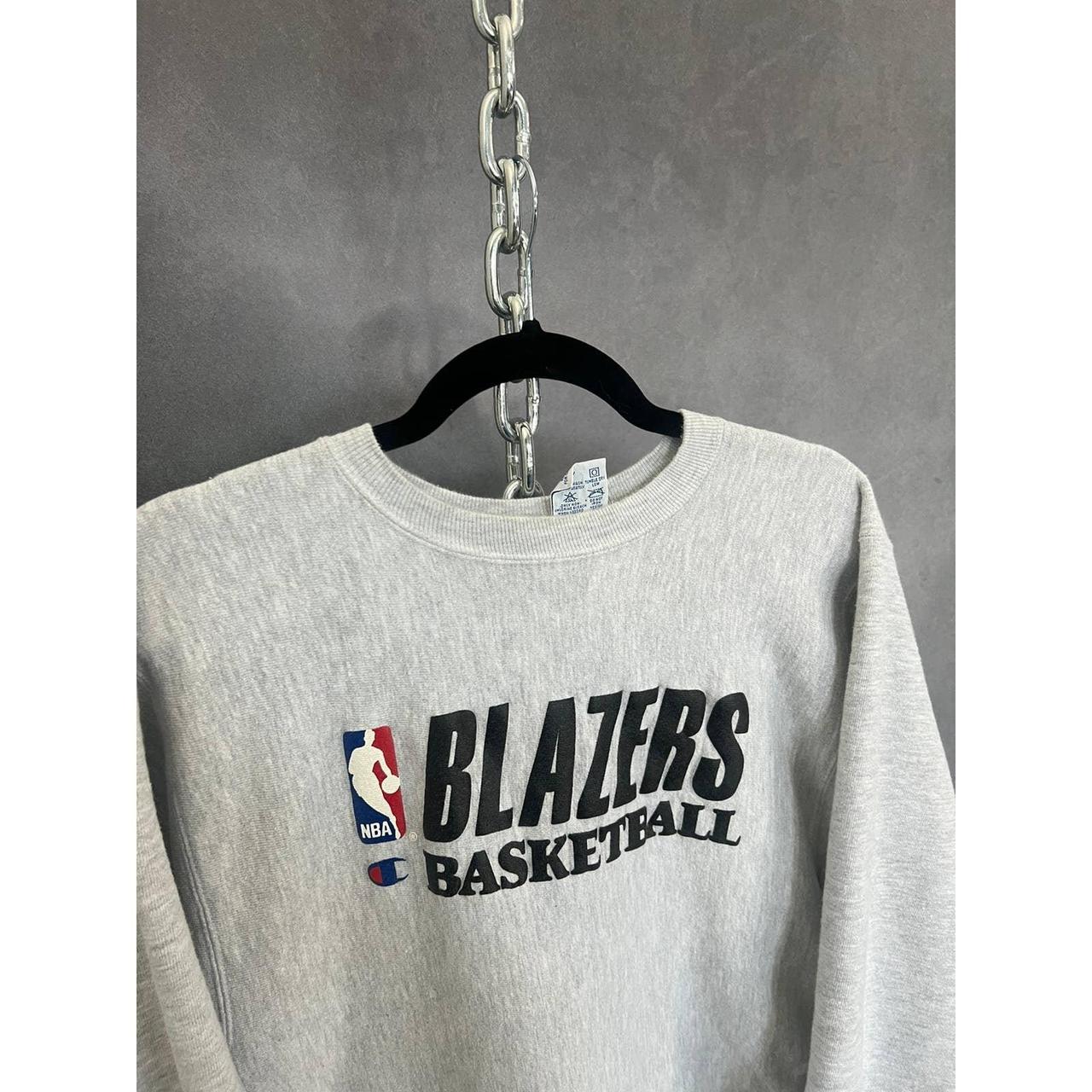 Vintage 90s champion reverse weave NBA Portland... - Depop