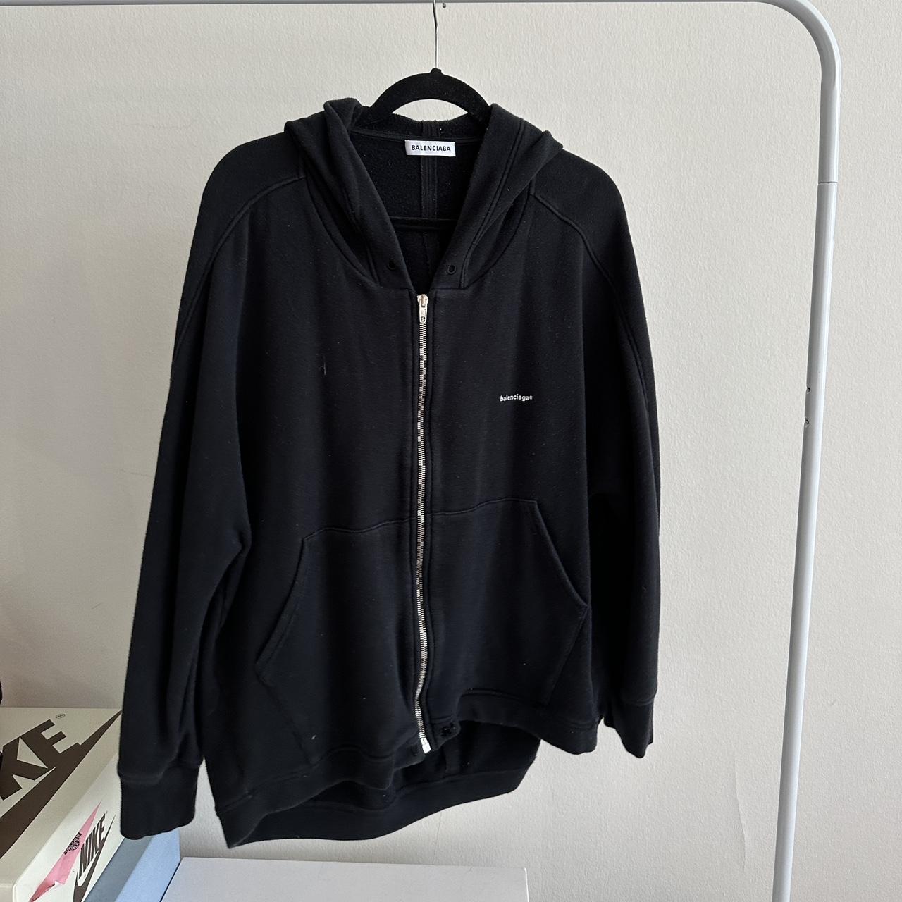 balenciaga black jumper