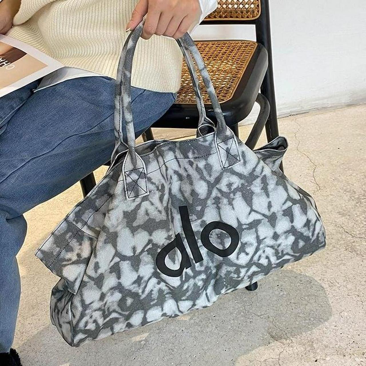 ALO yoga iconic Shopper!!! Grey Tie dye shopper | Depop ALO yoga iconic Shopper!!! Grey Tie dye shopper | Depop