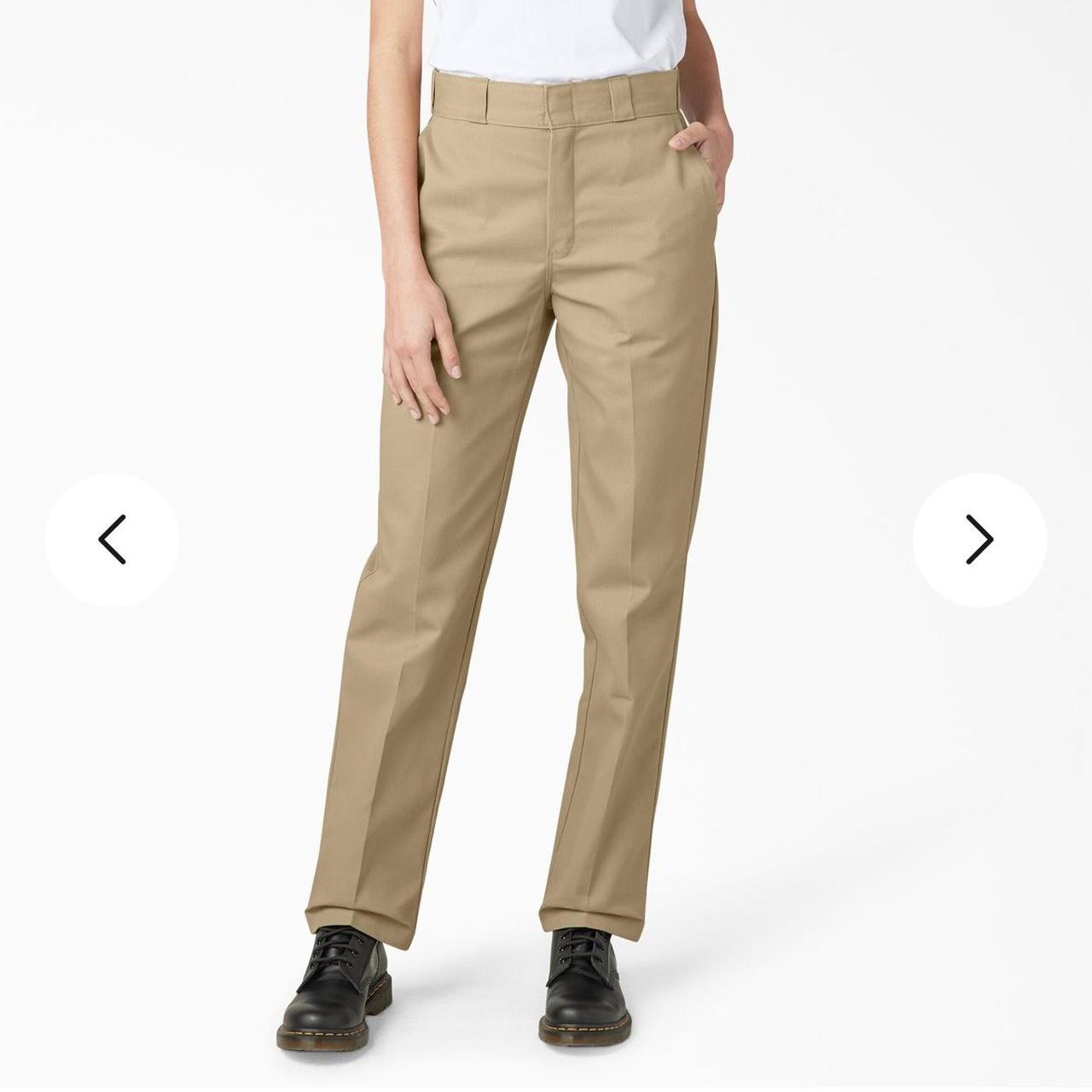 Khaki Dickies Womens Chinos KHAKI BLUE KHAKI BLUE Womens Work