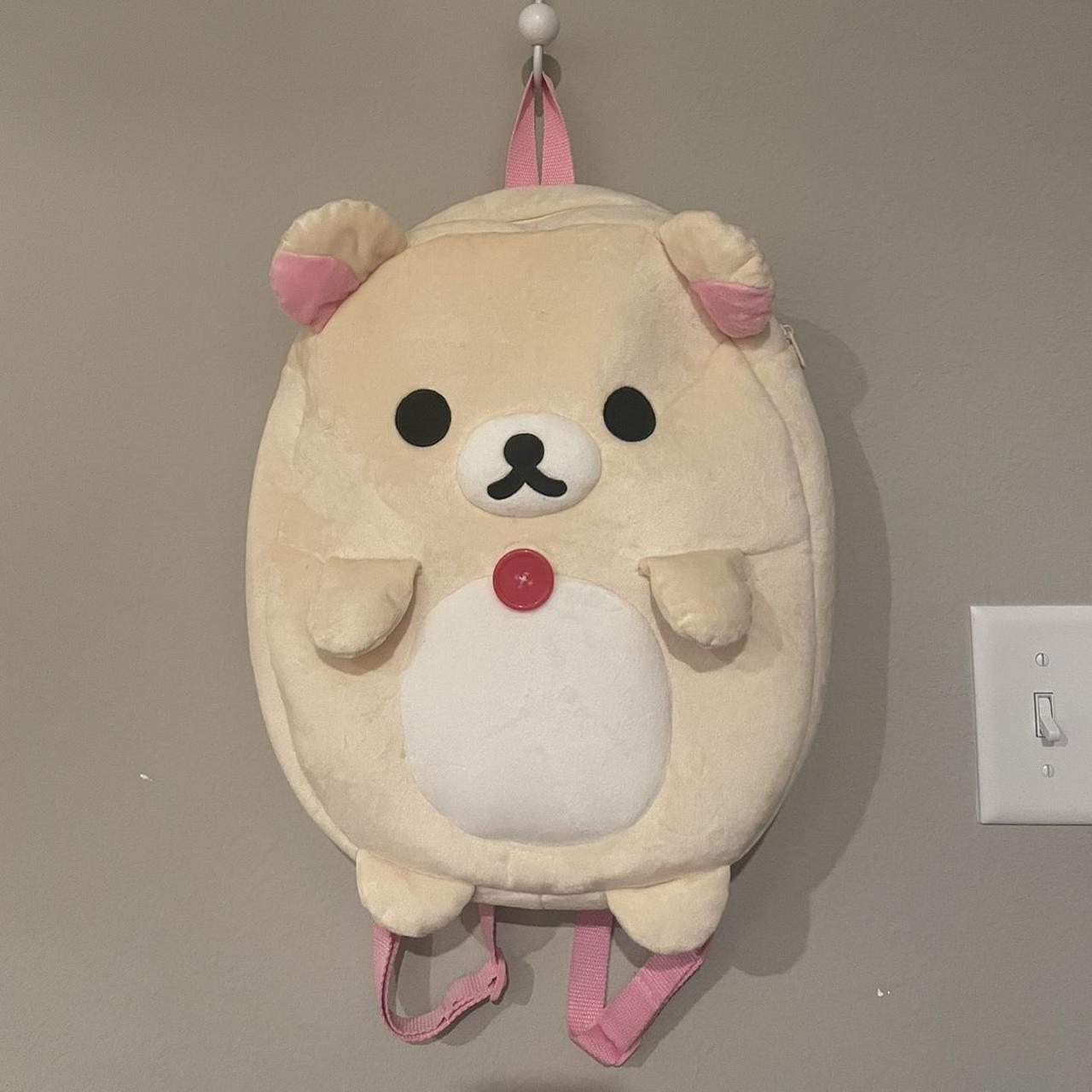 NWOT official Sanrio Korilakkuma plush backpack,... - Depop