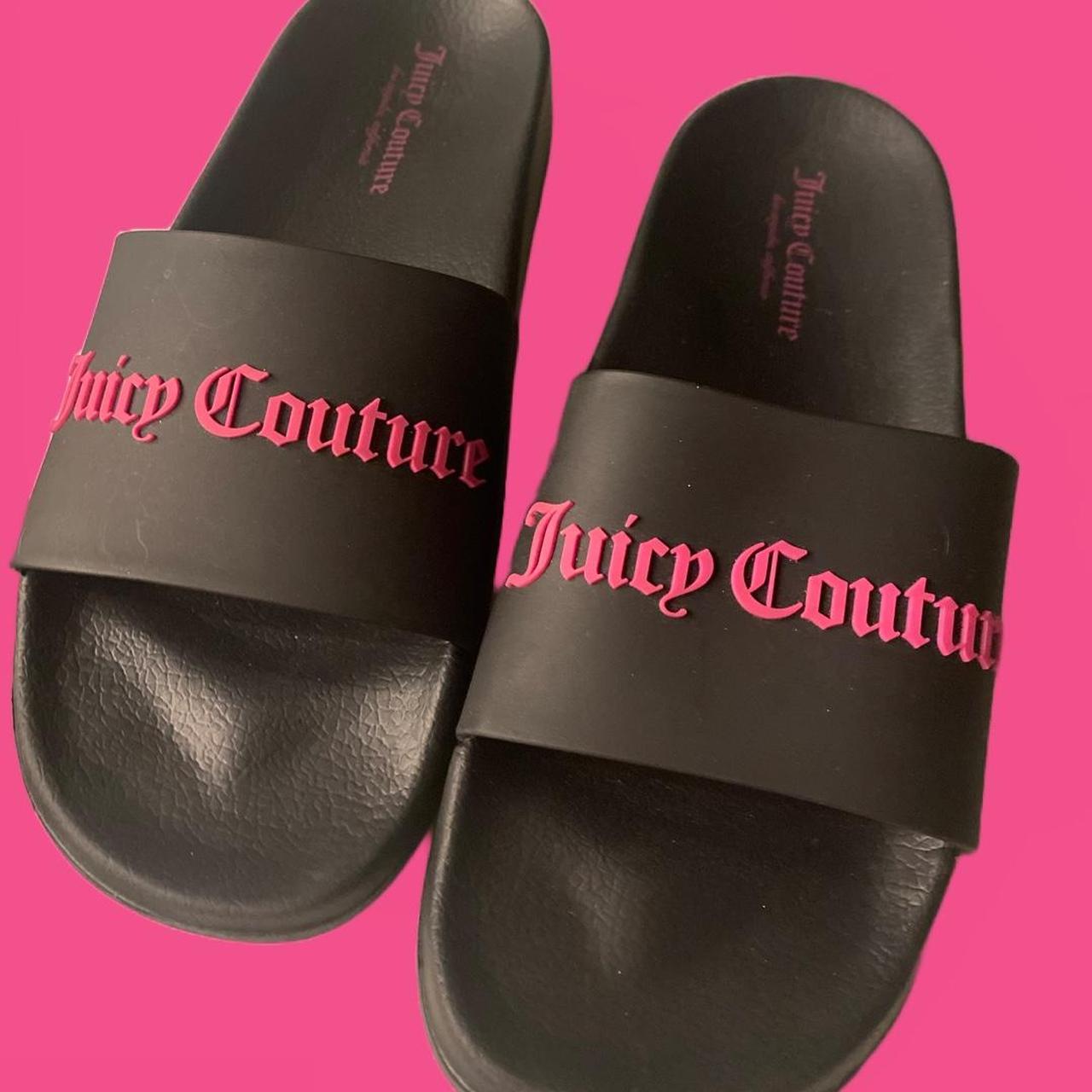 Y2K Pink Juicy Couture Slides🍒 Size 9!! Super... Depop