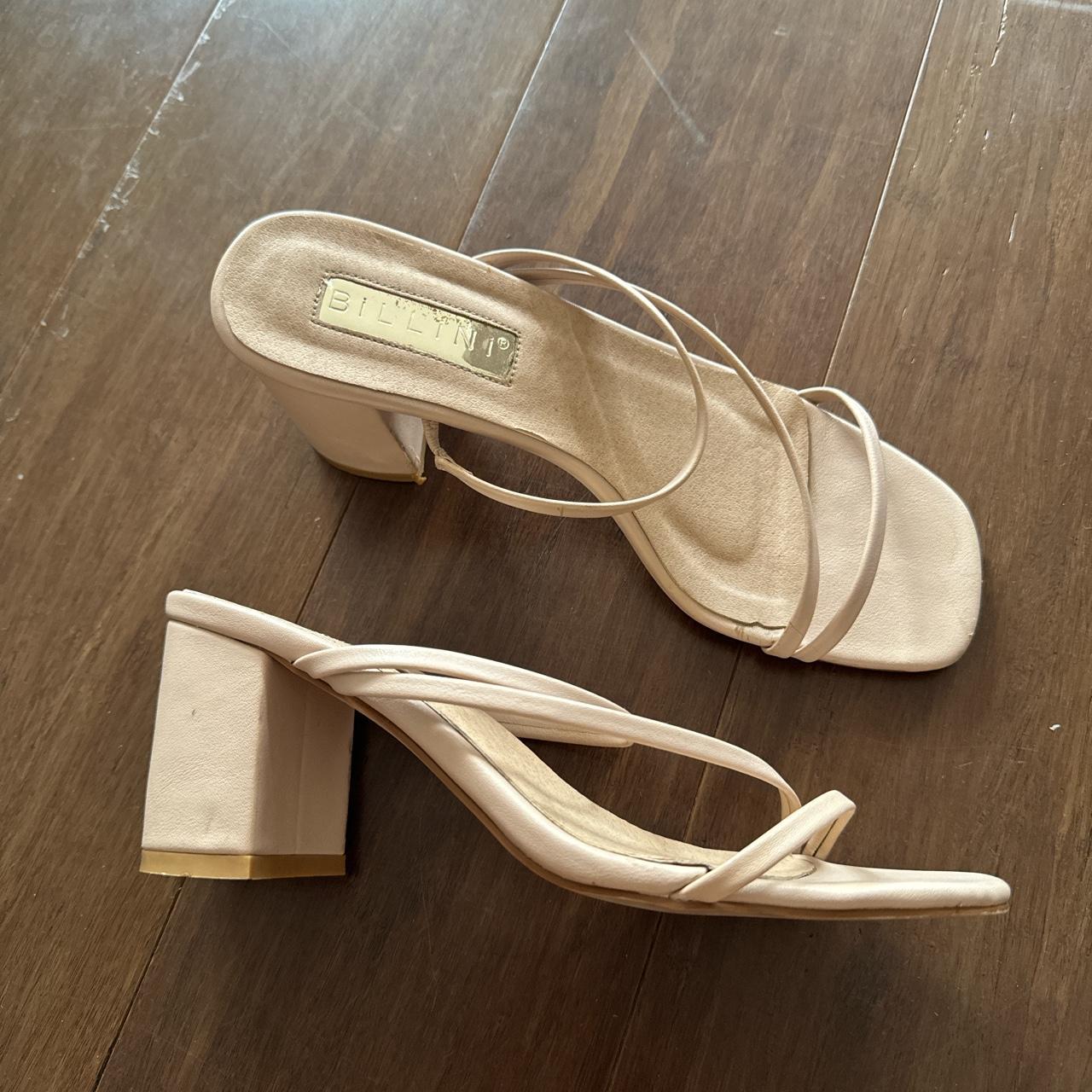 billini heels nude