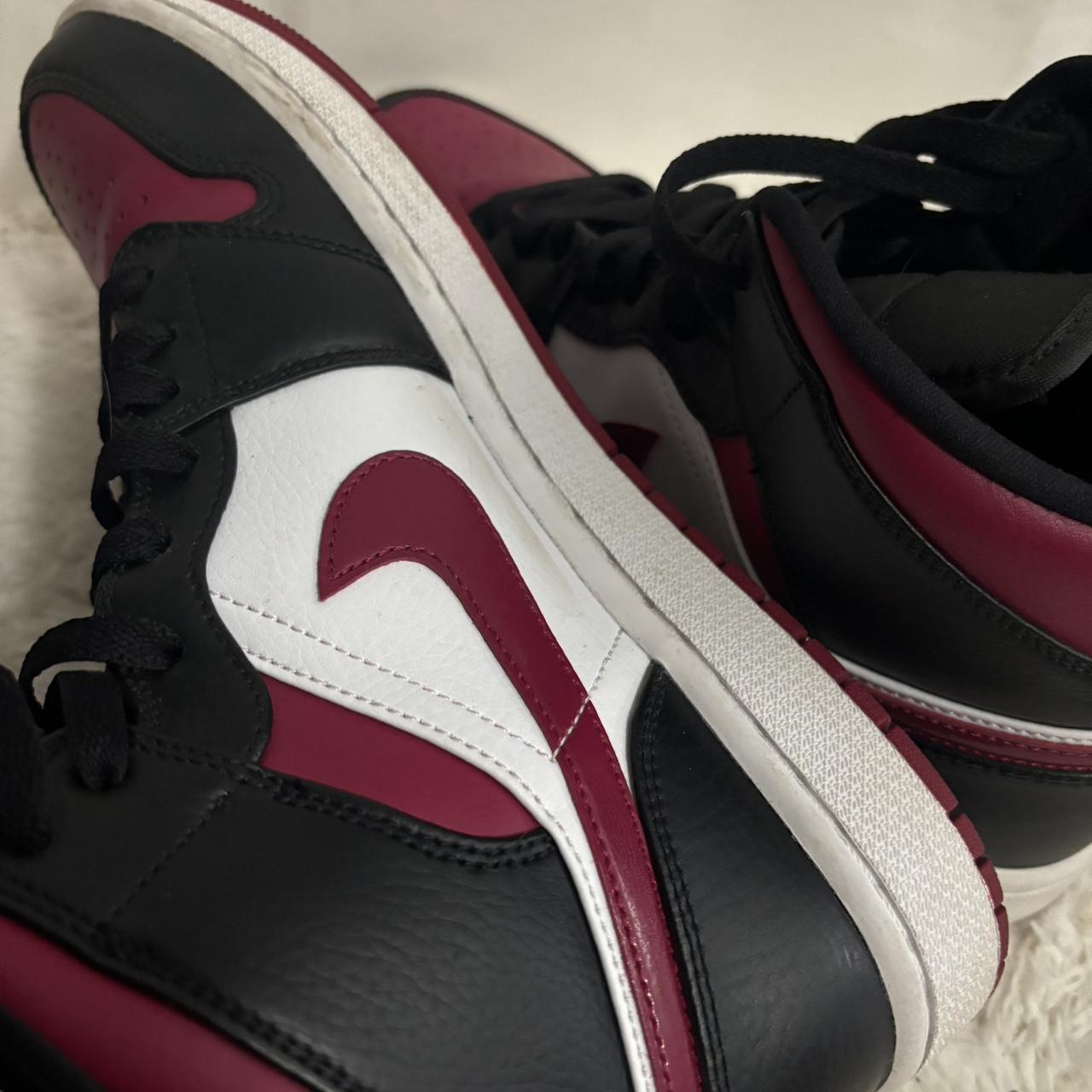 burgundy jordan 10