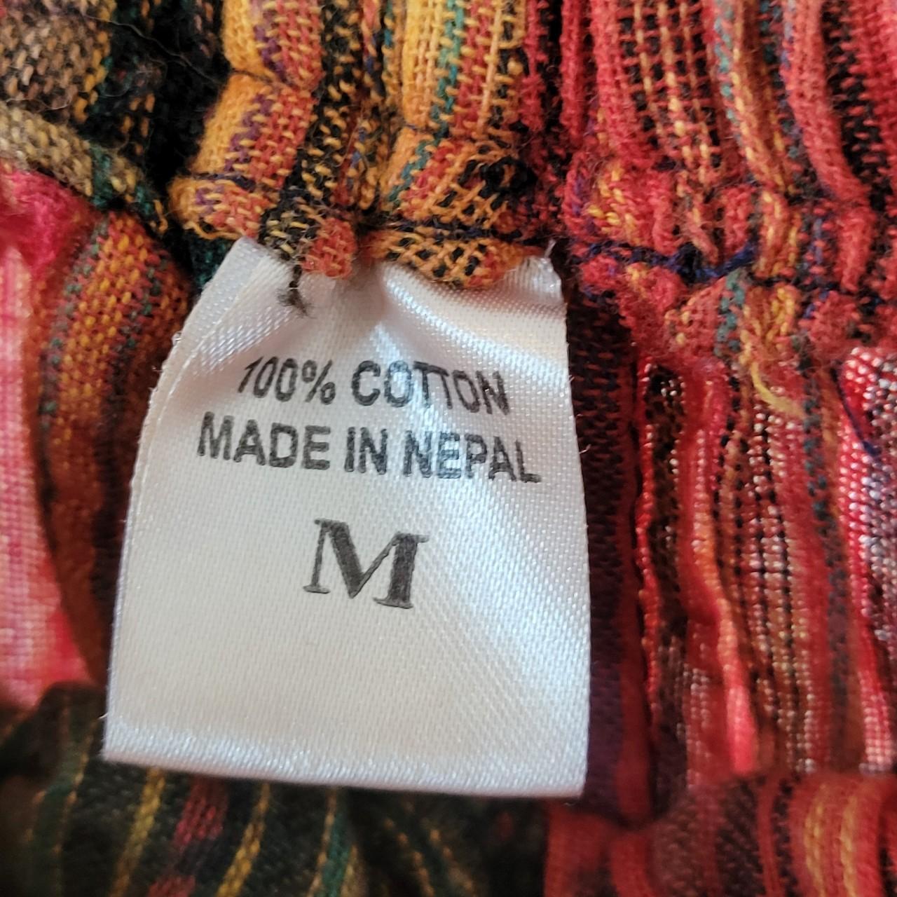 Women's Pants - Multi/Orange - M – These Patchwor… - image 7