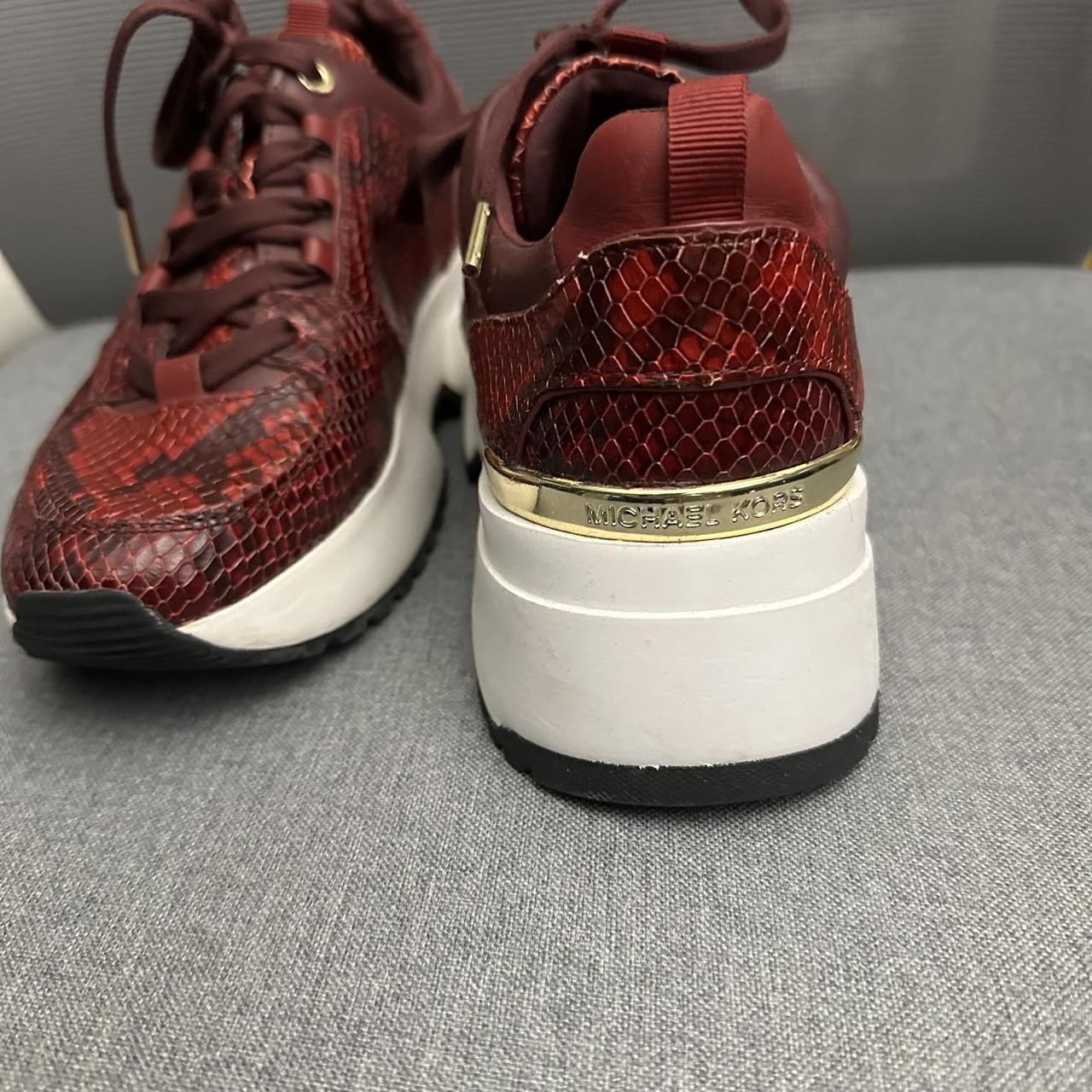 Michael kors snakeskin trainers online