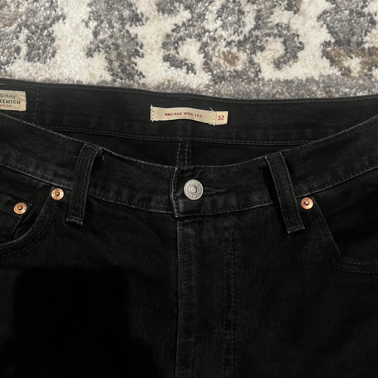 Levi's Men's Jeans - Black - 32" – Vintage Jet Bl… - image 2