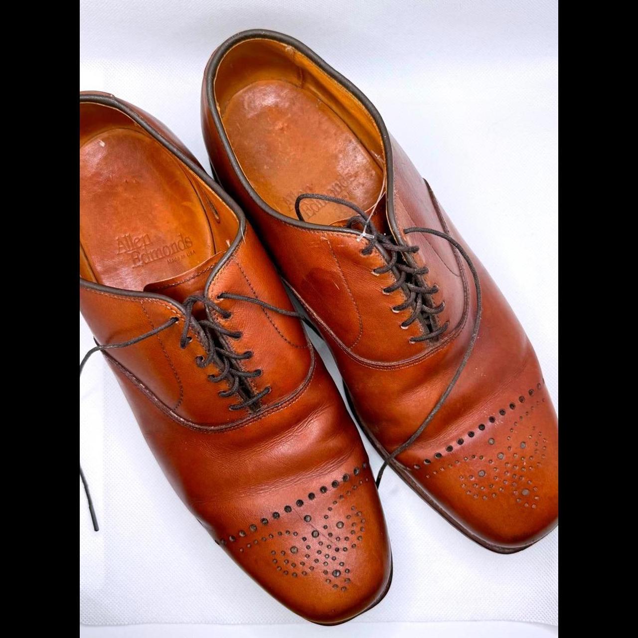 Allen Edmond s LEATHER DRYDEN OXFORD SHOES Size 7D. Depop