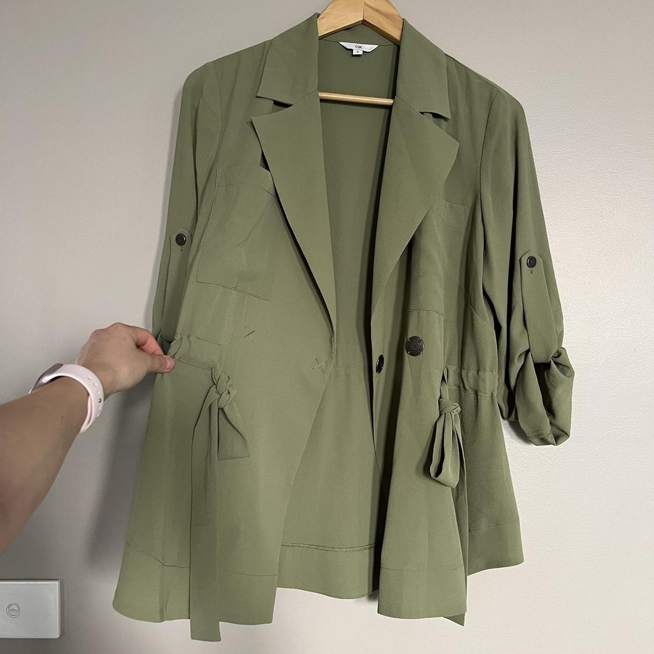 Cue green coat best sale