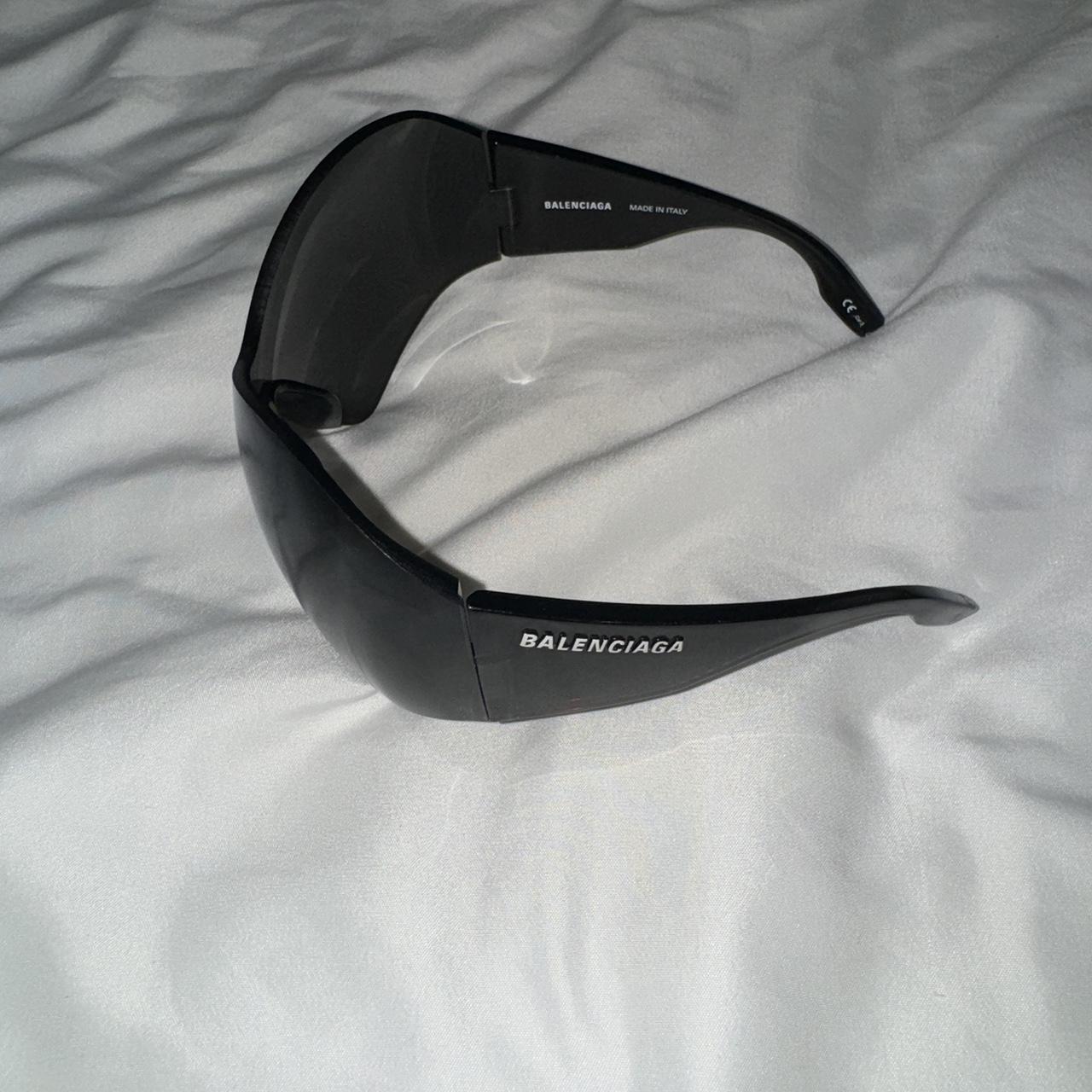 Mask Butterfly Sunglasses in Black | Balenciaga US