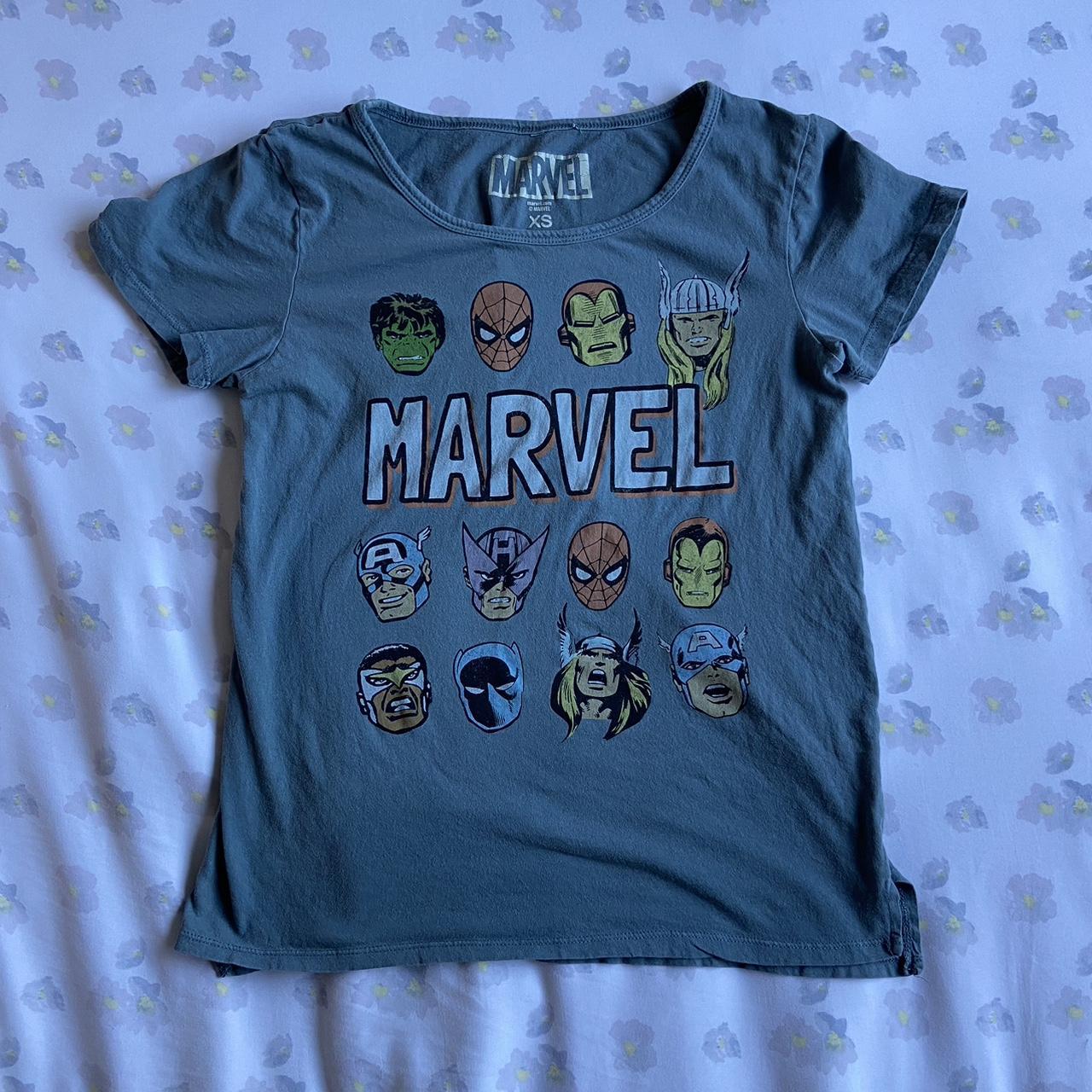 marvel t shirt - can fit a small #marvel #avengers... - Depop