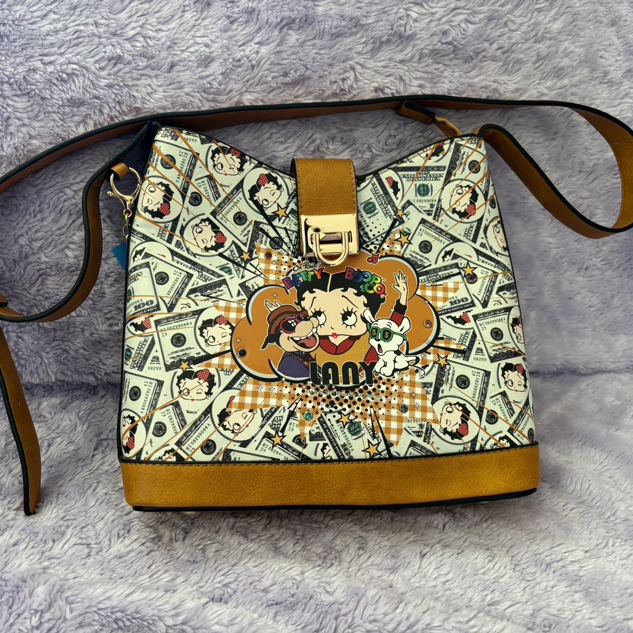 Betty Boop Womens Only Lany Venice Vegan Satchel store Handbag