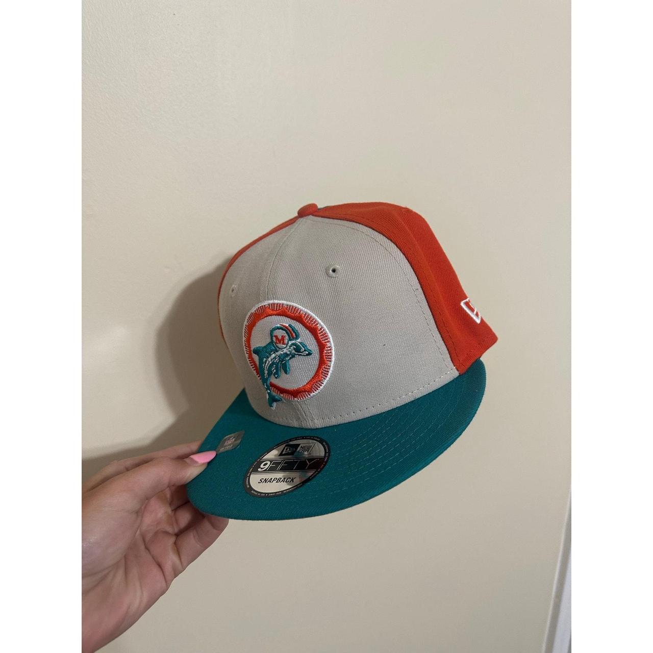New Era Men's Hat - Blue/Orange – New Era Aqua Miami Dolphins 2023 Sideline …