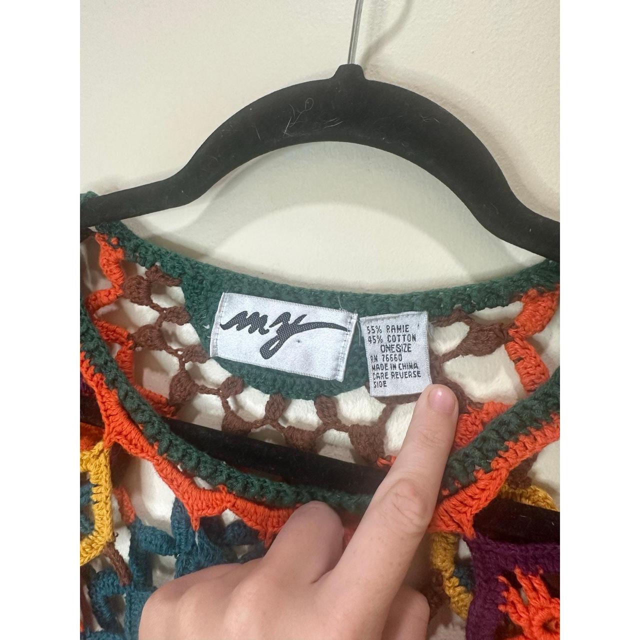 Source Unknown Women's Sweater - Multi/Pink - M –… - image 2