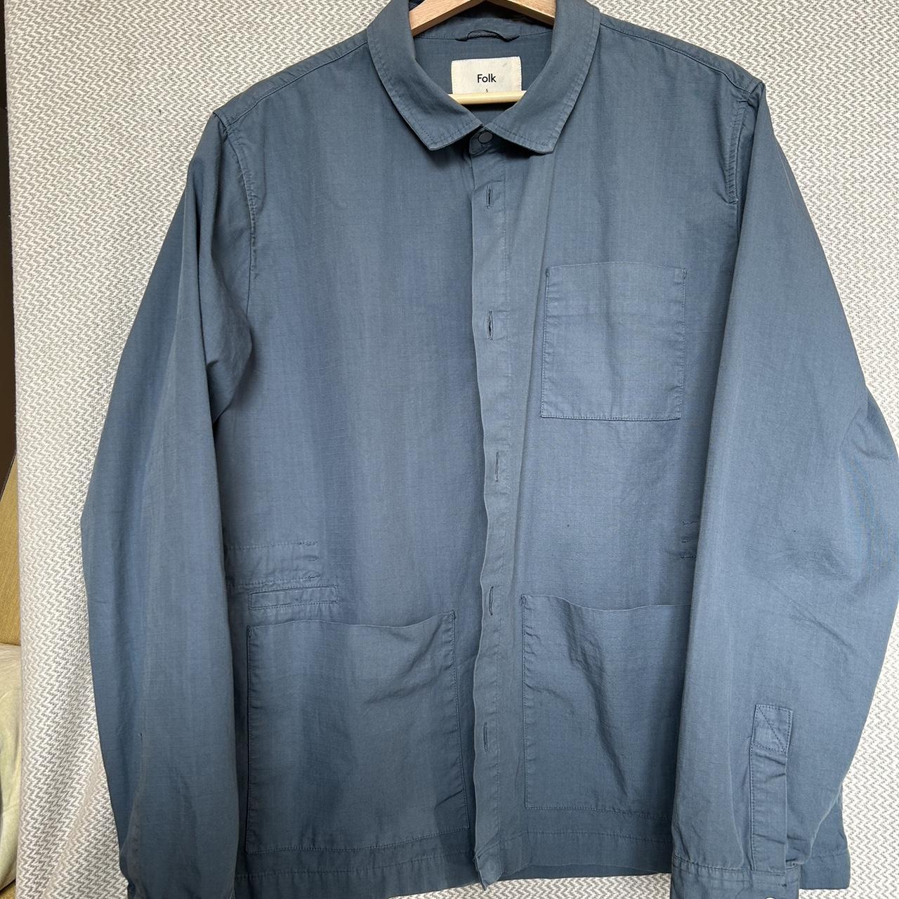 Folk Overshirt Jacket Mens size L / 5 Great Condition - Depop