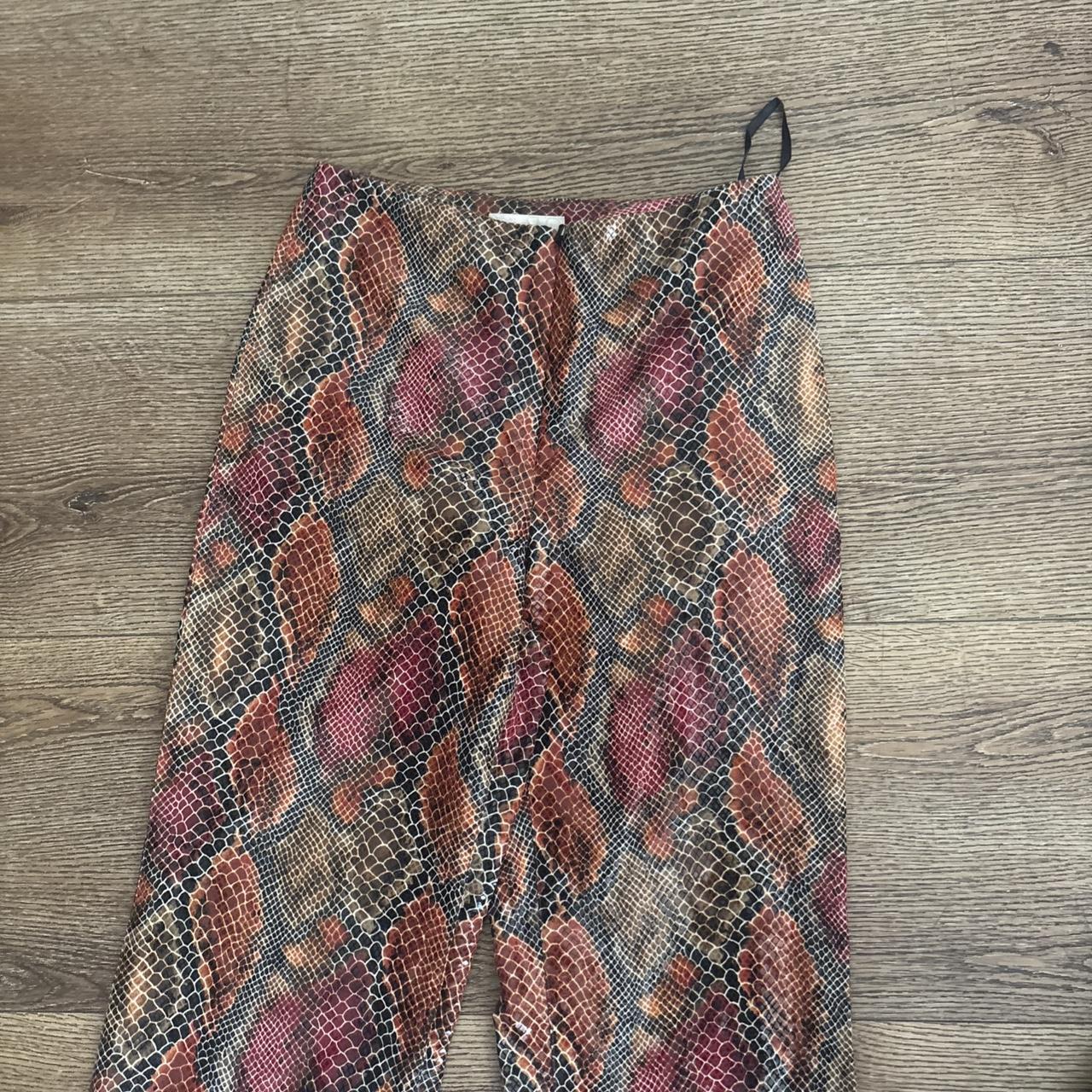 Cache Women's Pants - Multi/Brown - 2 – Caché Mul… - image 3