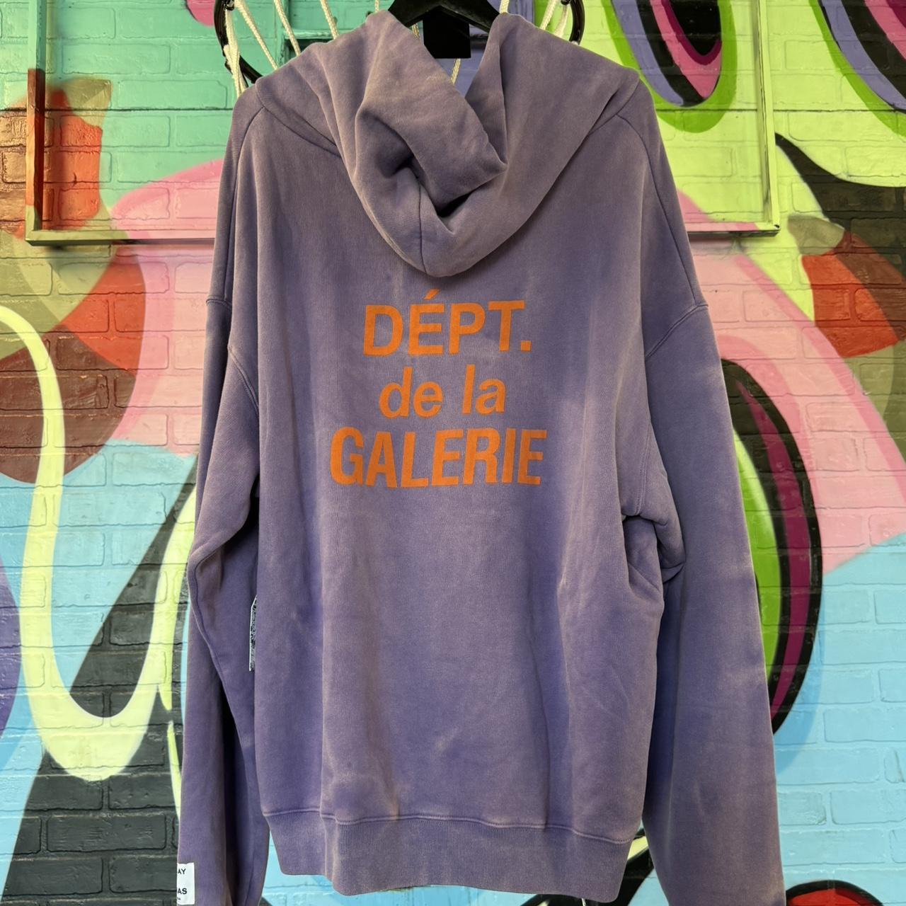 Gallery Dept. “Sun Faded Purple” Zip Up Hoodie Size | Depop