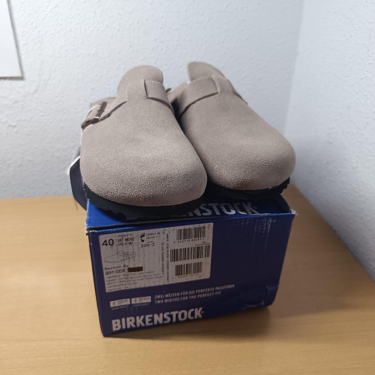 BIRKENSTOCK マゼンダ　40箱付き　② Birkenstock Boston Clogs Gray Size 43 / 10 Mens New with Box