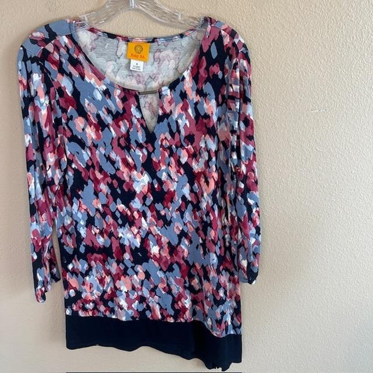 Ruby Rd. Women's Blouse - Pink/Blue - S – Ruby Rd… - image 4